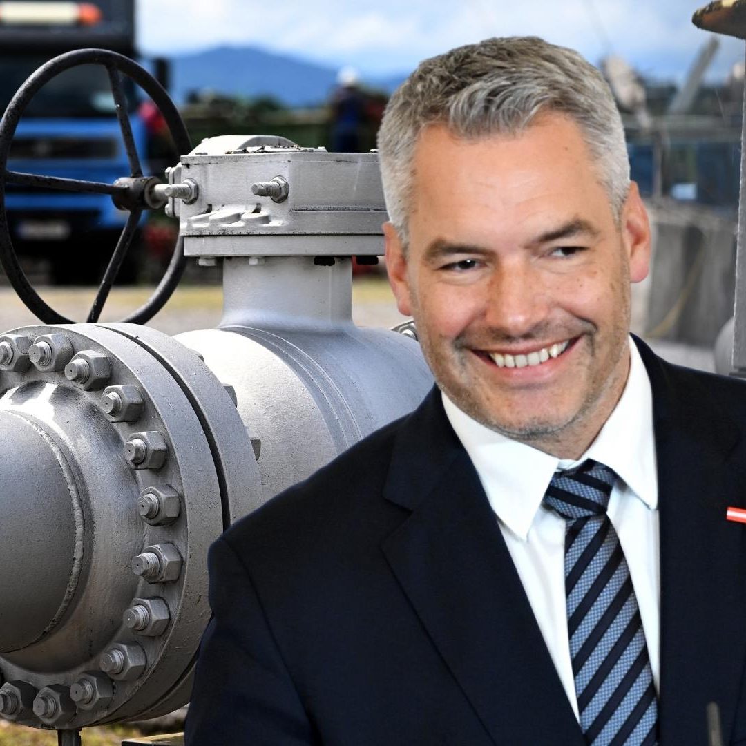 Gasspeicher gefüllt