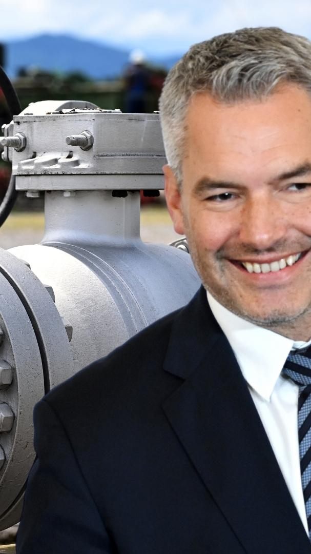 Gasspeicher gefüllt