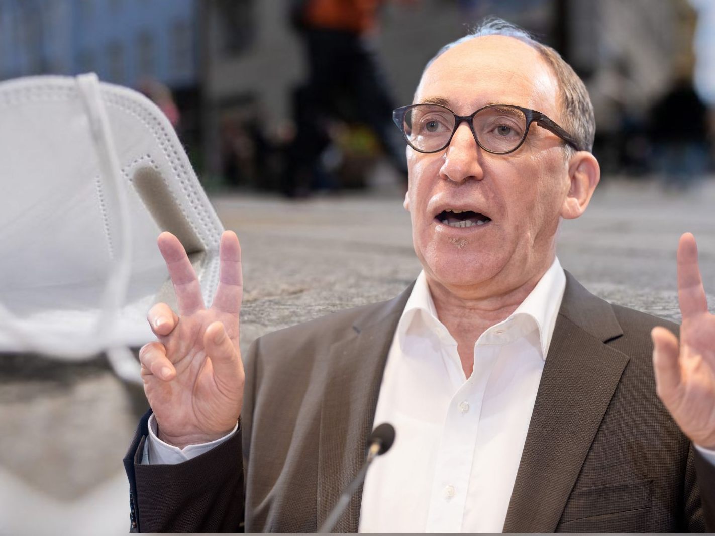 Über die Rückkehr der FFP2-Maske ist eine Debatte entbrannt.