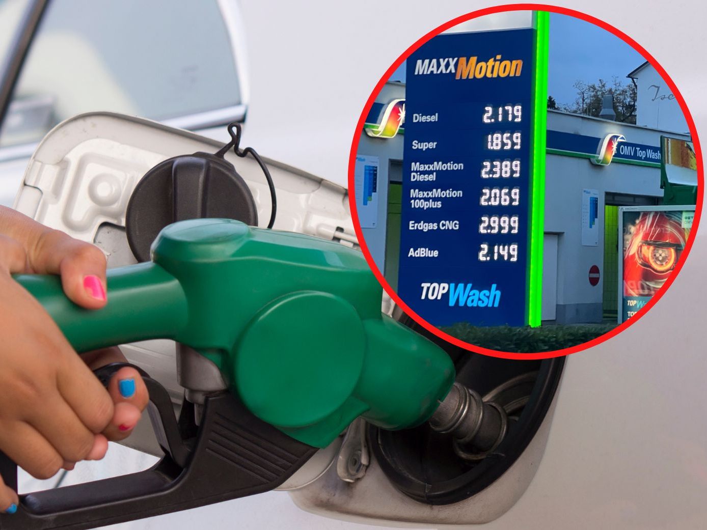 Vor dem Wochenende klettert der Dieselpreis auf fast 2,20 Euro pro Liter.