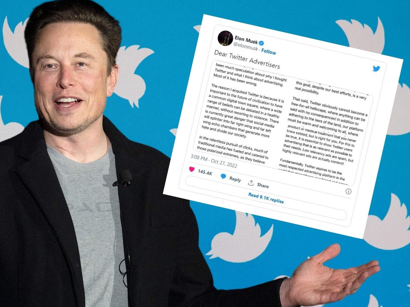 Elon Musk hat Twitter gekauft