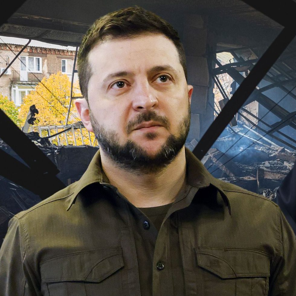 Selenskyj vergleicht die russischen Aggressoren mit Nazis.