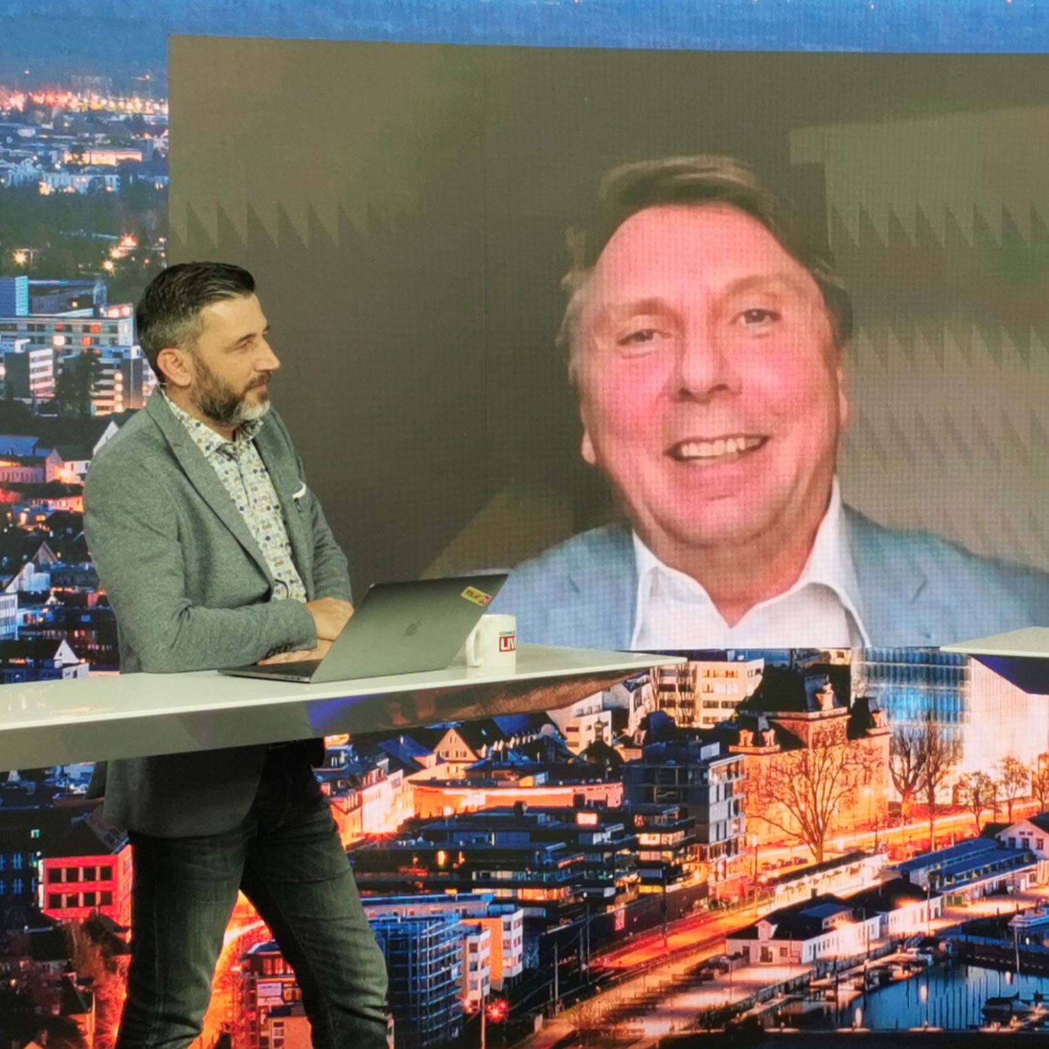 Fritz Dittlbacher bei "Vorarlberg LIVE".