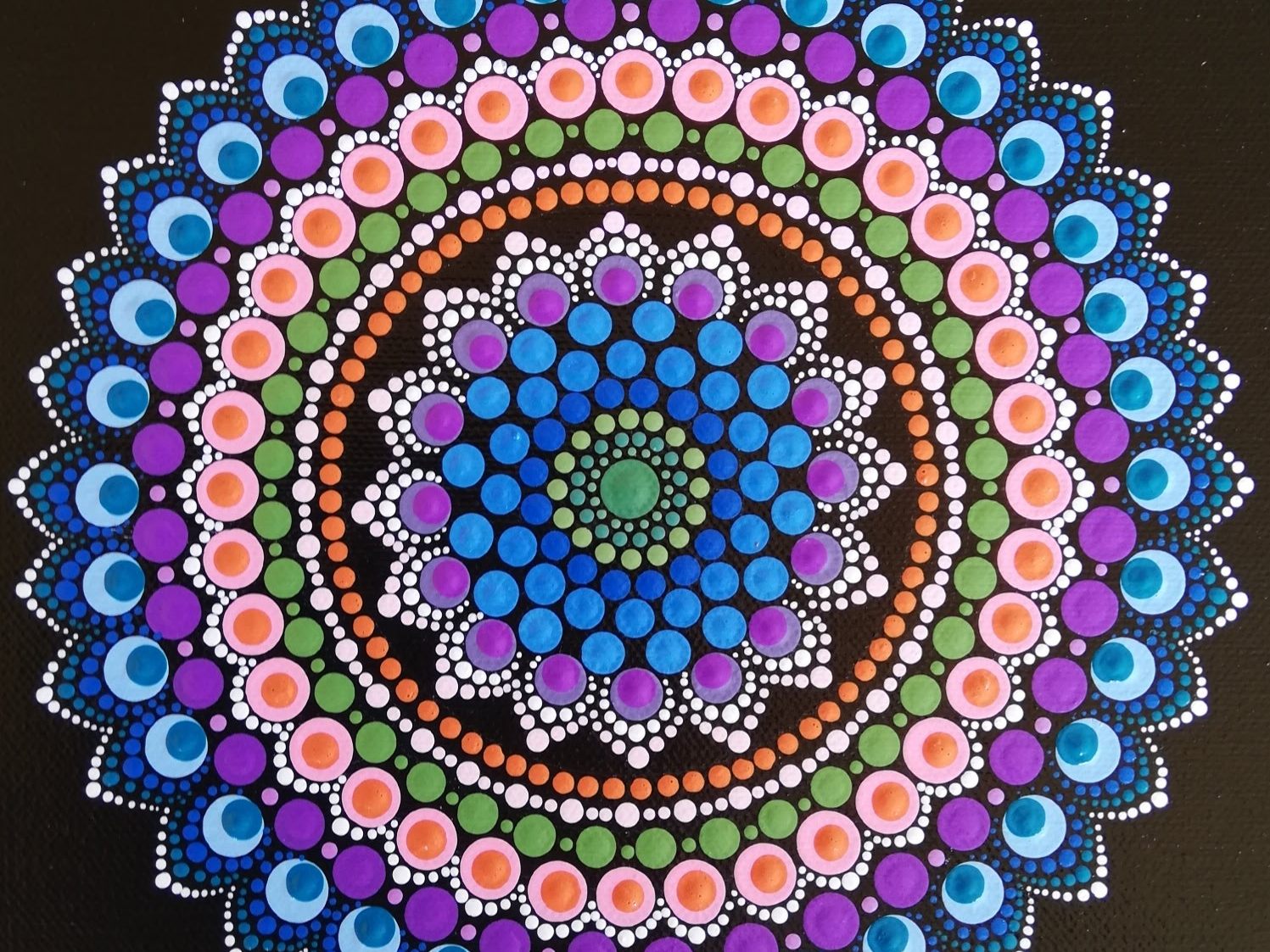 Dot Mandala in Frastanz Dot Mandala in Frastanz