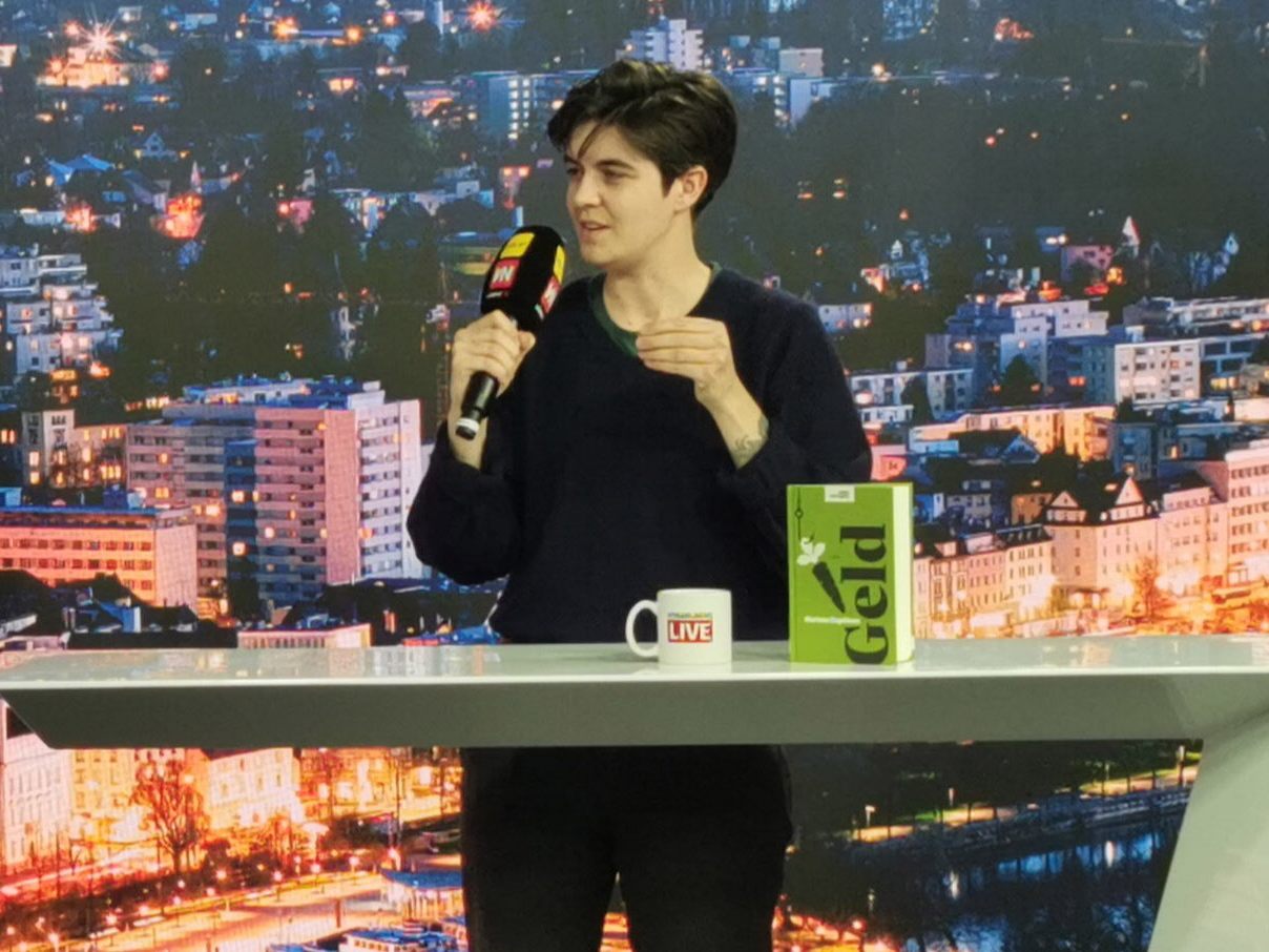 Marlene Engelhorn bei "Vorarlberg LIVE". Marlene Engelhorn bei "Vorarlberg LIVE".