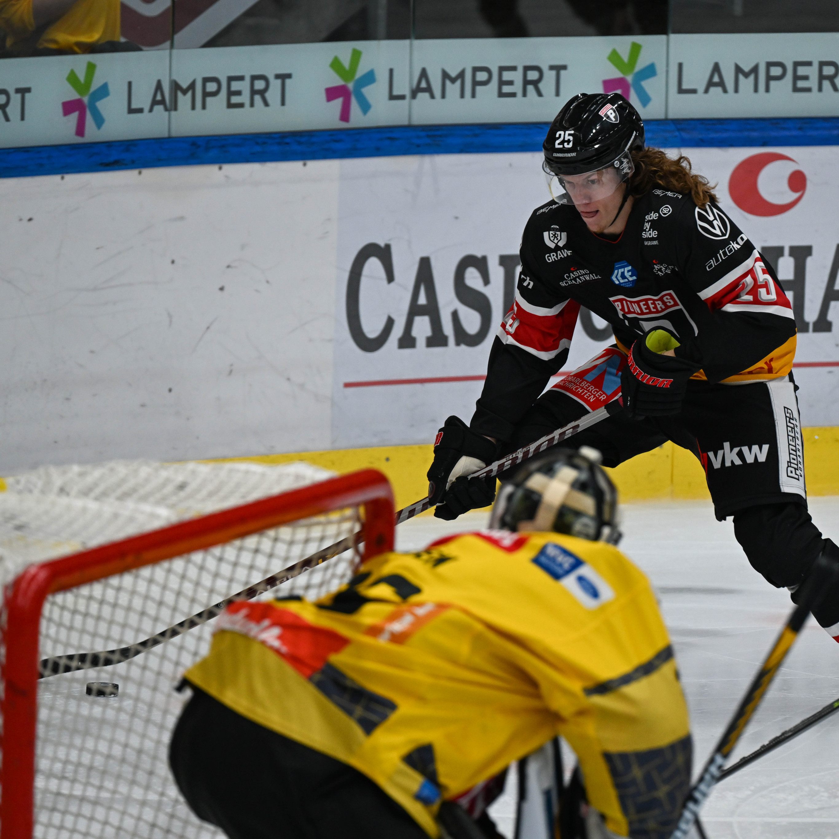 Julian Metzler und Co. hielten die Partie gegen die Capitals lange offen.