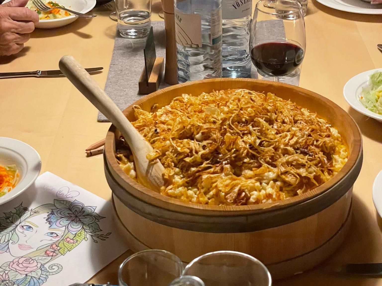 Käsknöpfle liebevoll zubereitet