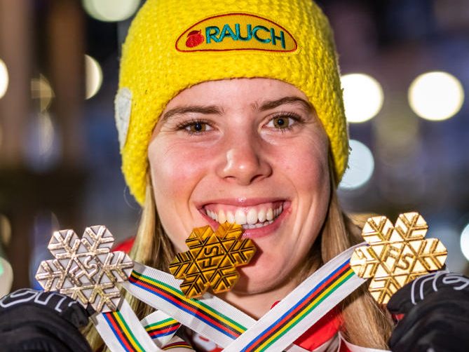 Katharina Liensberger (25) will auch diesen Winter wieder Erfolge feiern.