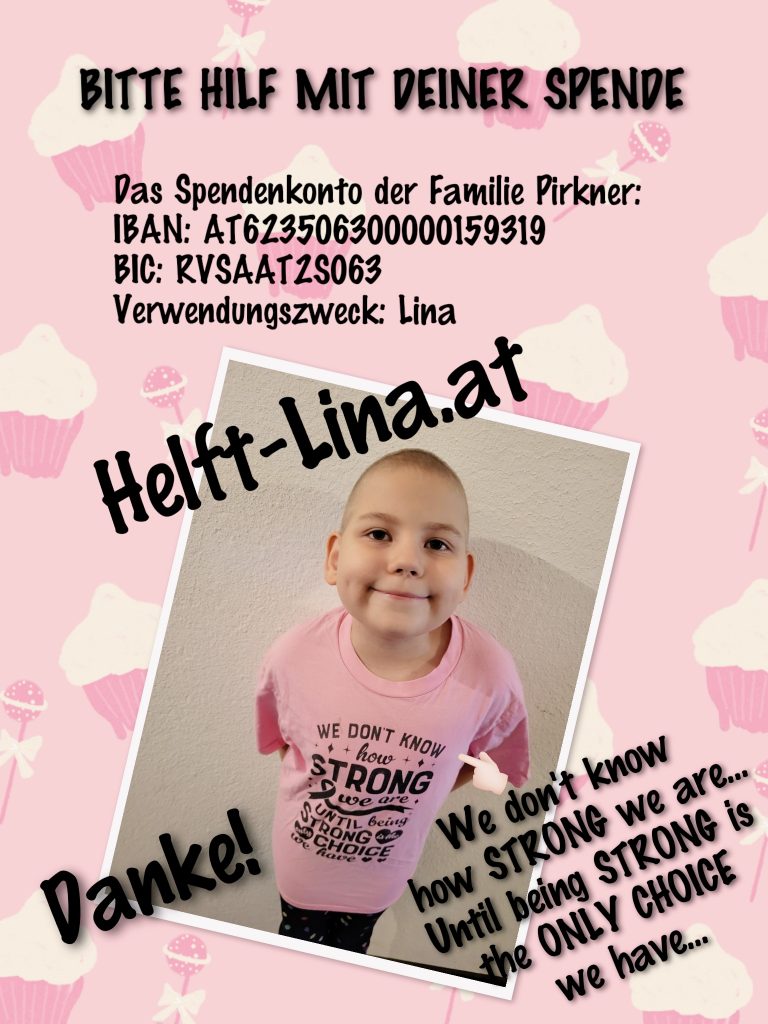 Helft Lina (8) “Damit sie endlich wieder Kind sein darf” Österreich