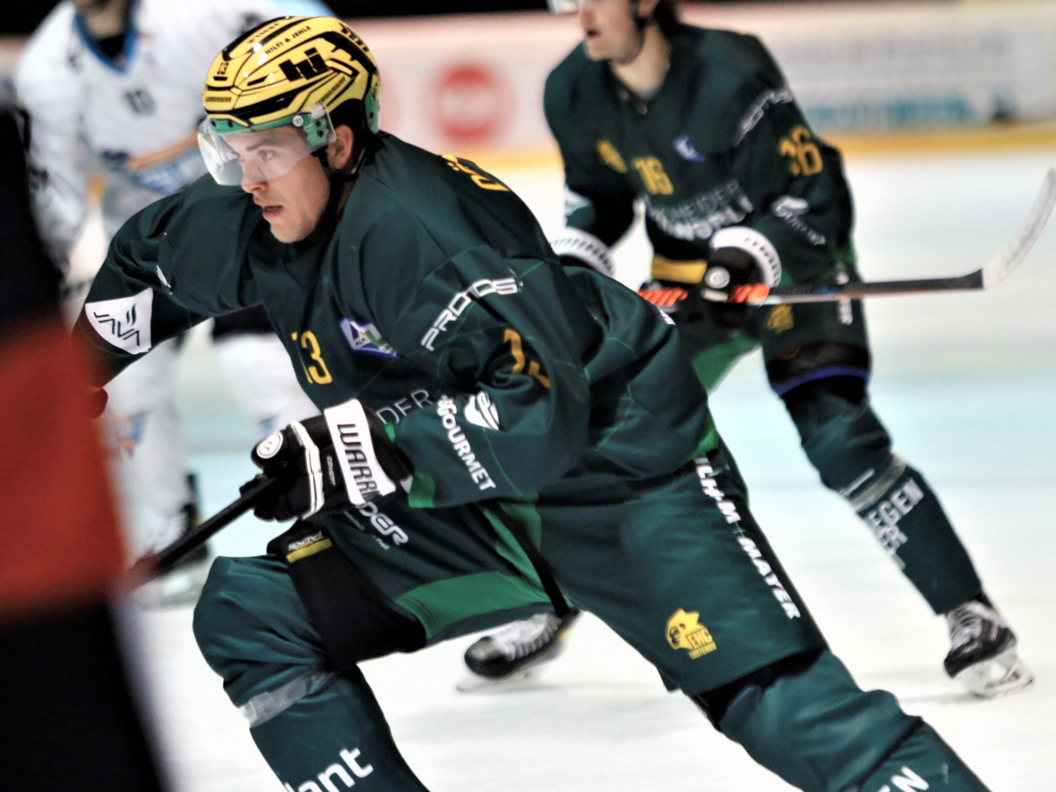 Philipp Pöschmann peilt mit dem EHC Lustenau einen Sieg gegen Meran an.