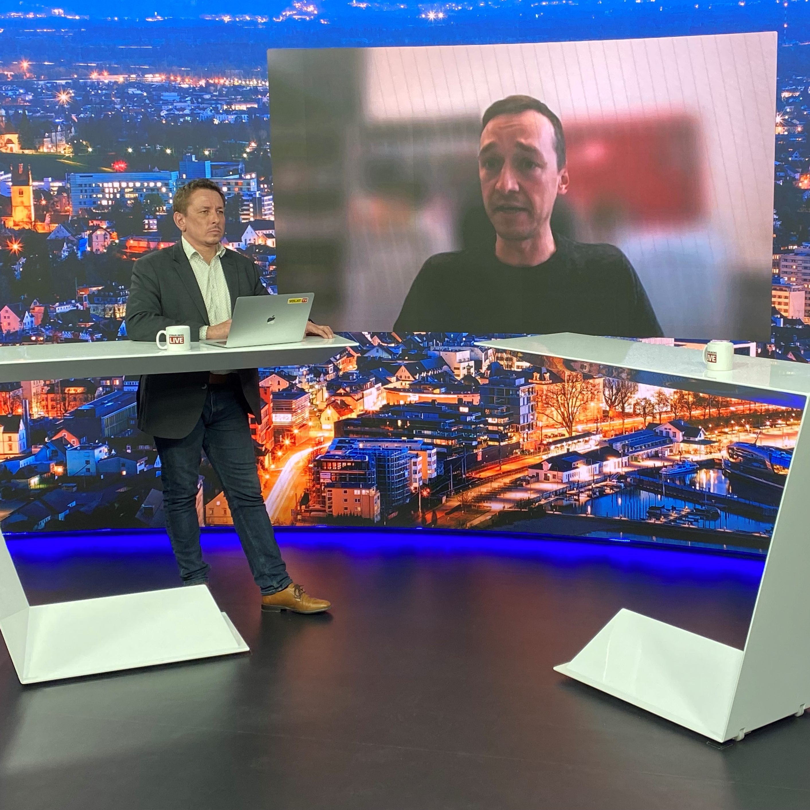 Dr. Matthias Schnetzer bei "Vorarlberg LIVE".