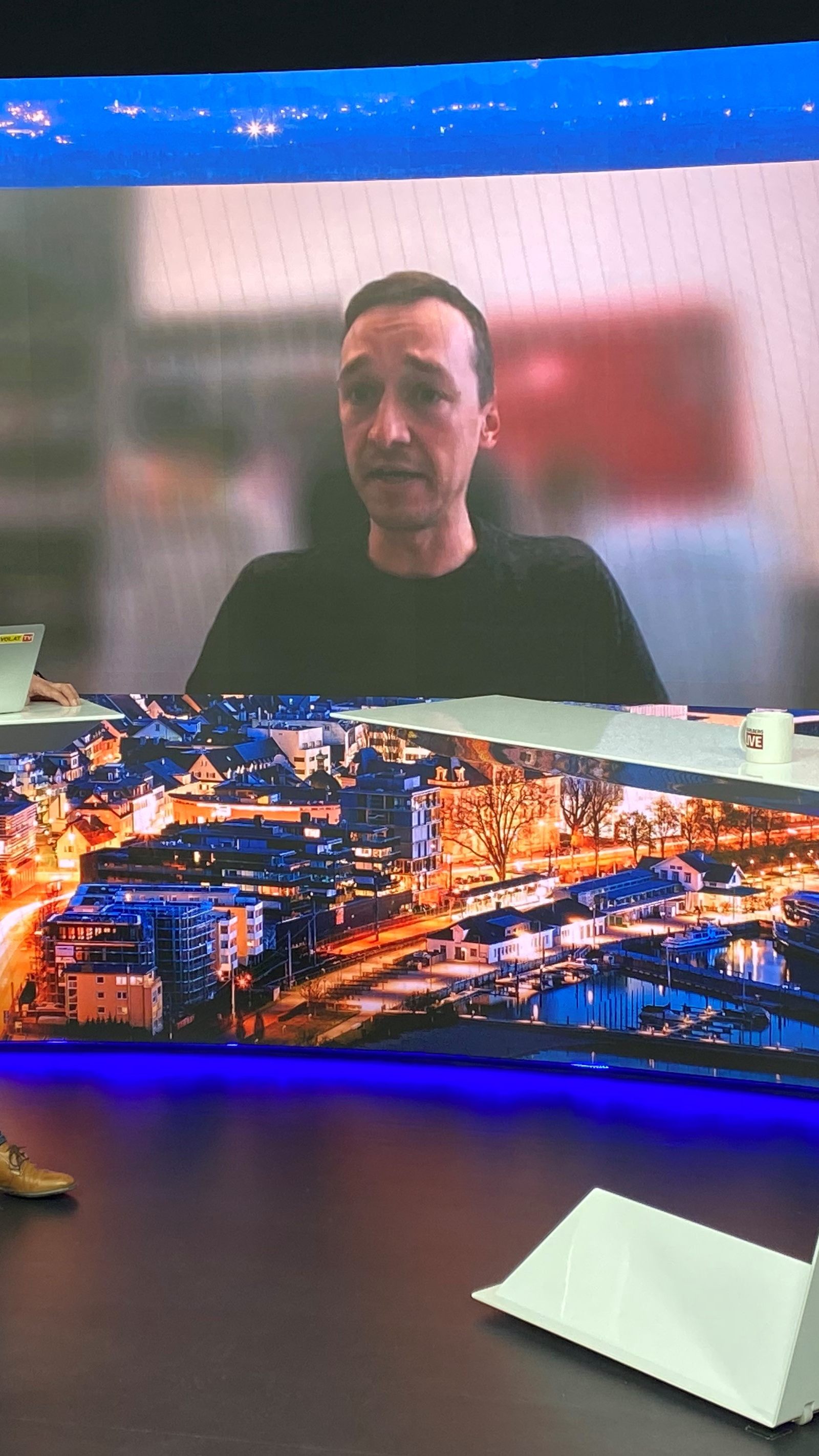 Dr. Matthias Schnetzer bei "Vorarlberg LIVE".