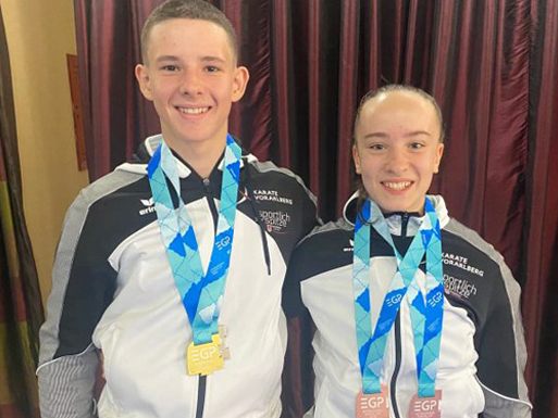 vlnr: David Nussbaumer, Riana Maly