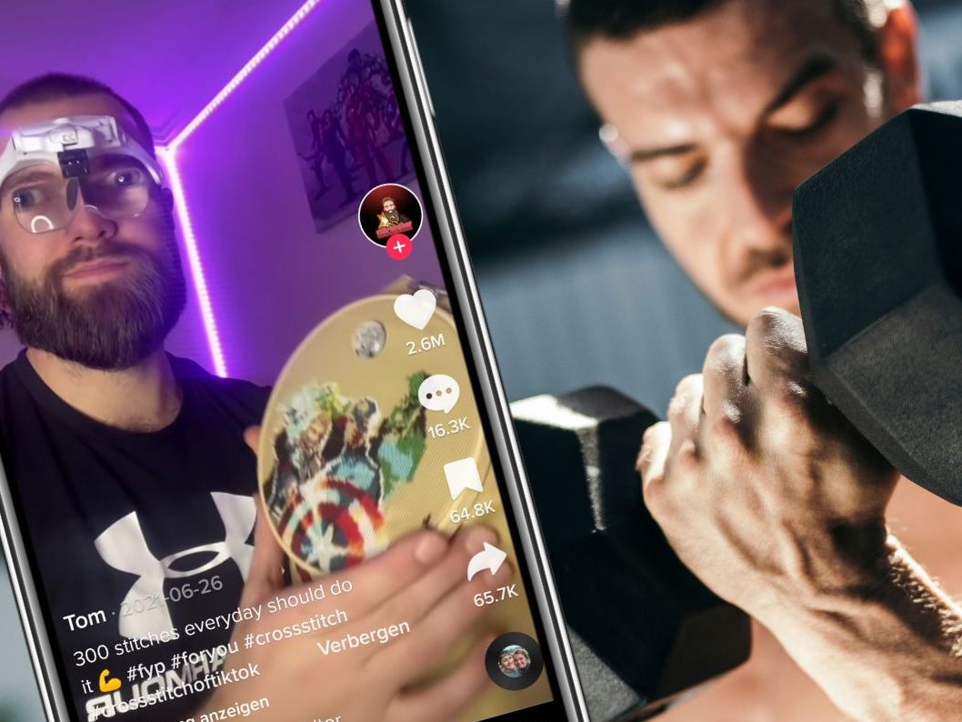 Tom aus Australien ist ein begeisterter Stickerei-Fan und teilt seine kleinen Kunstwerke auf TikTok. Tom aus Australien ist ein begeisterter Stickerei-Fan und teilt seine kleinen Kunstwerke auf TikTok.