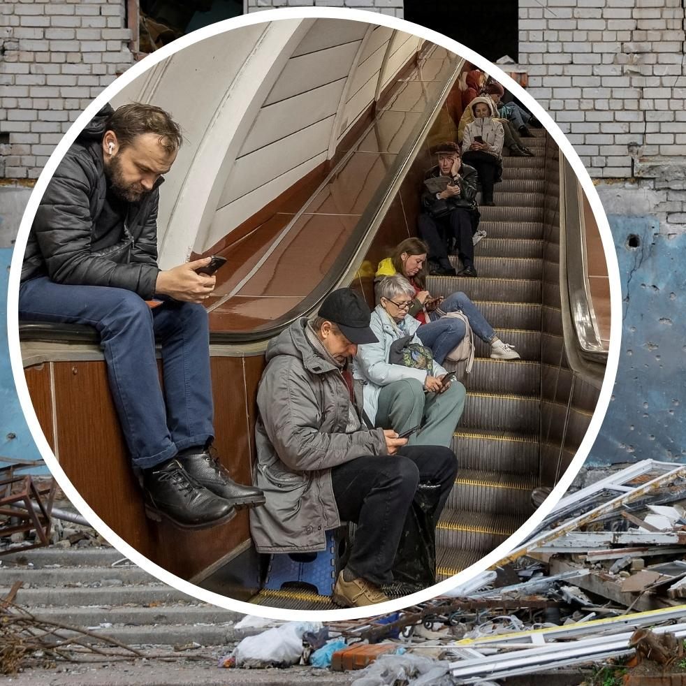 Wieder beschossen die Russen zivile Gebäude in der Ukraine.