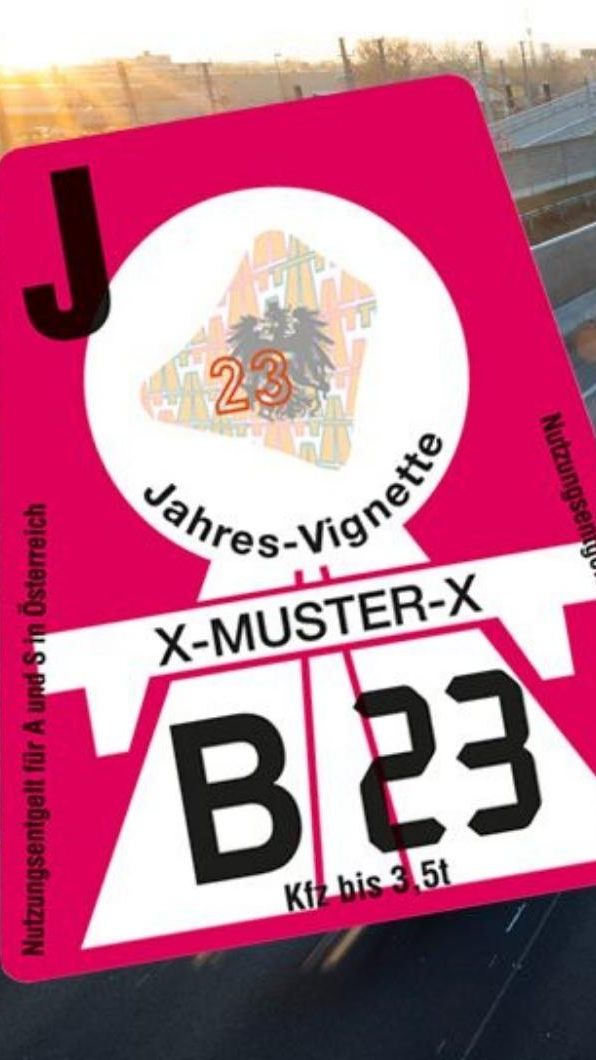 Die Vignette wird teurer.