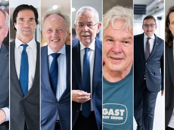 Bundespräsidentschafts-Kandidaten bestreiten ihre Wahlkampf-Abschlüsse. Bundespräsidentschafts-Kandidaten bestreiten ihre Wahlkampf-Abschlüsse.