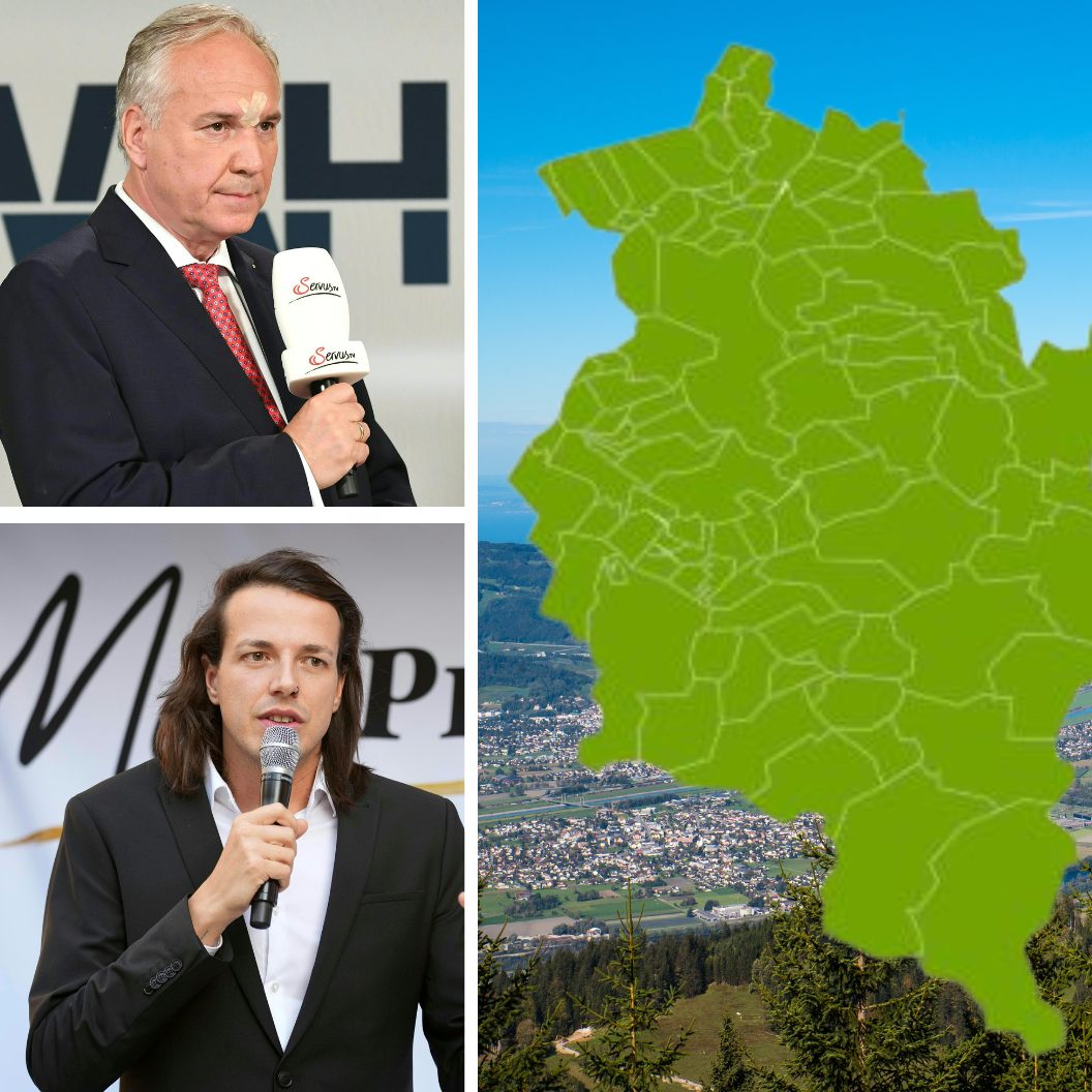 Van der Bellen in Vorarlberg klar vorne