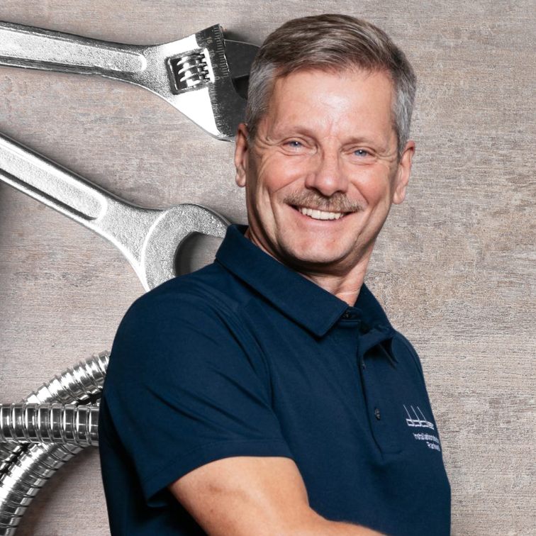 Christian Dobler (li.) und Hörburger-Geschäftsführer Bertram Hörburger regeln die Nachfolge von Dobler Installationstechnik. Fa/mathis