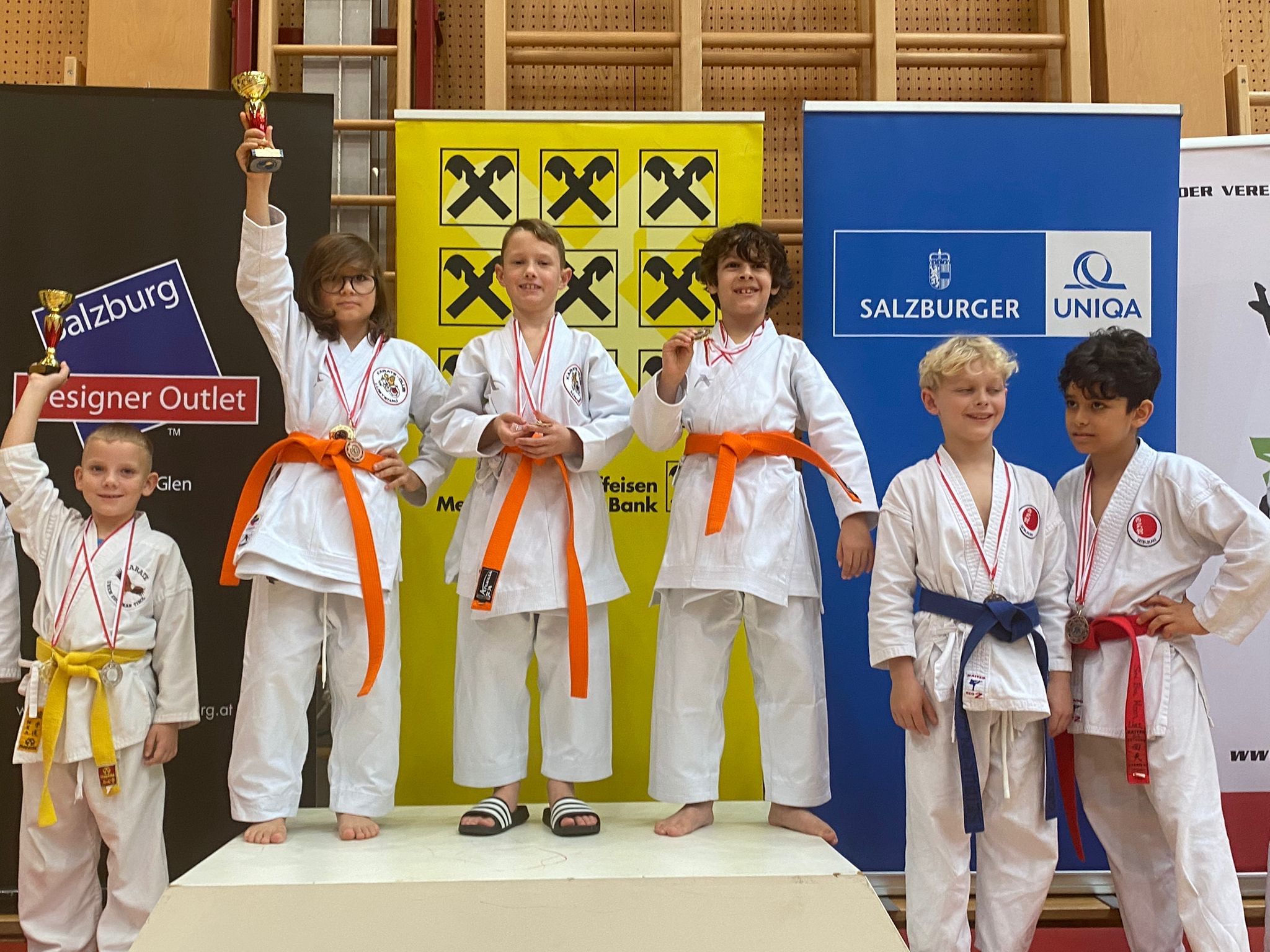 Siegreiches Kata-Team