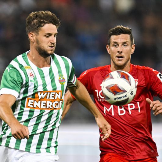 Rapid Kapitän Maximilian Hofmann soll wegen einer Hüft-OP monatelang ausfallen.