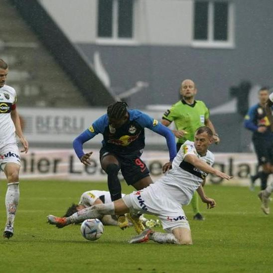 Regenschlacht in Altach