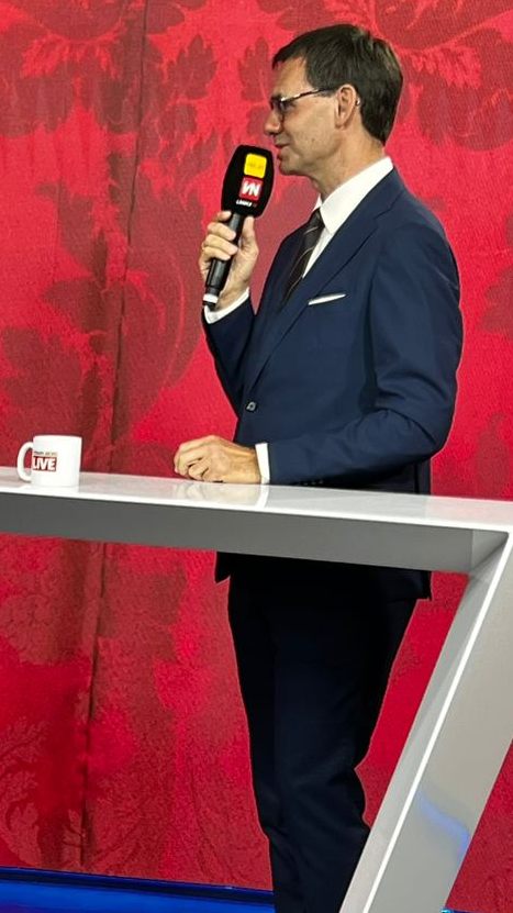 LH Markus Wallner im Interview bei VN.AT-CR Gerold Riedmann.