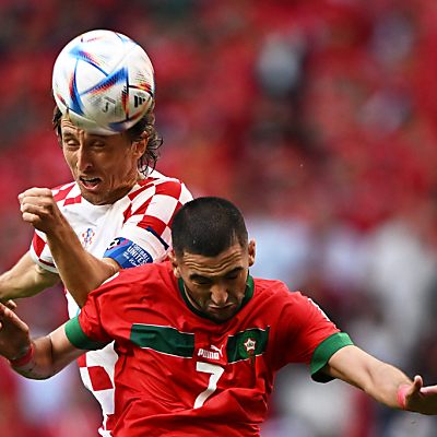 Modric tat sich schwer