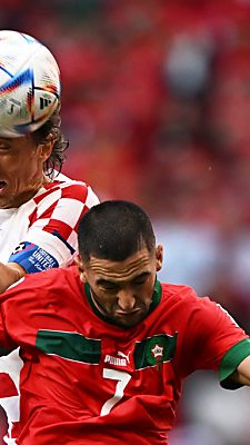 Modric tat sich schwer