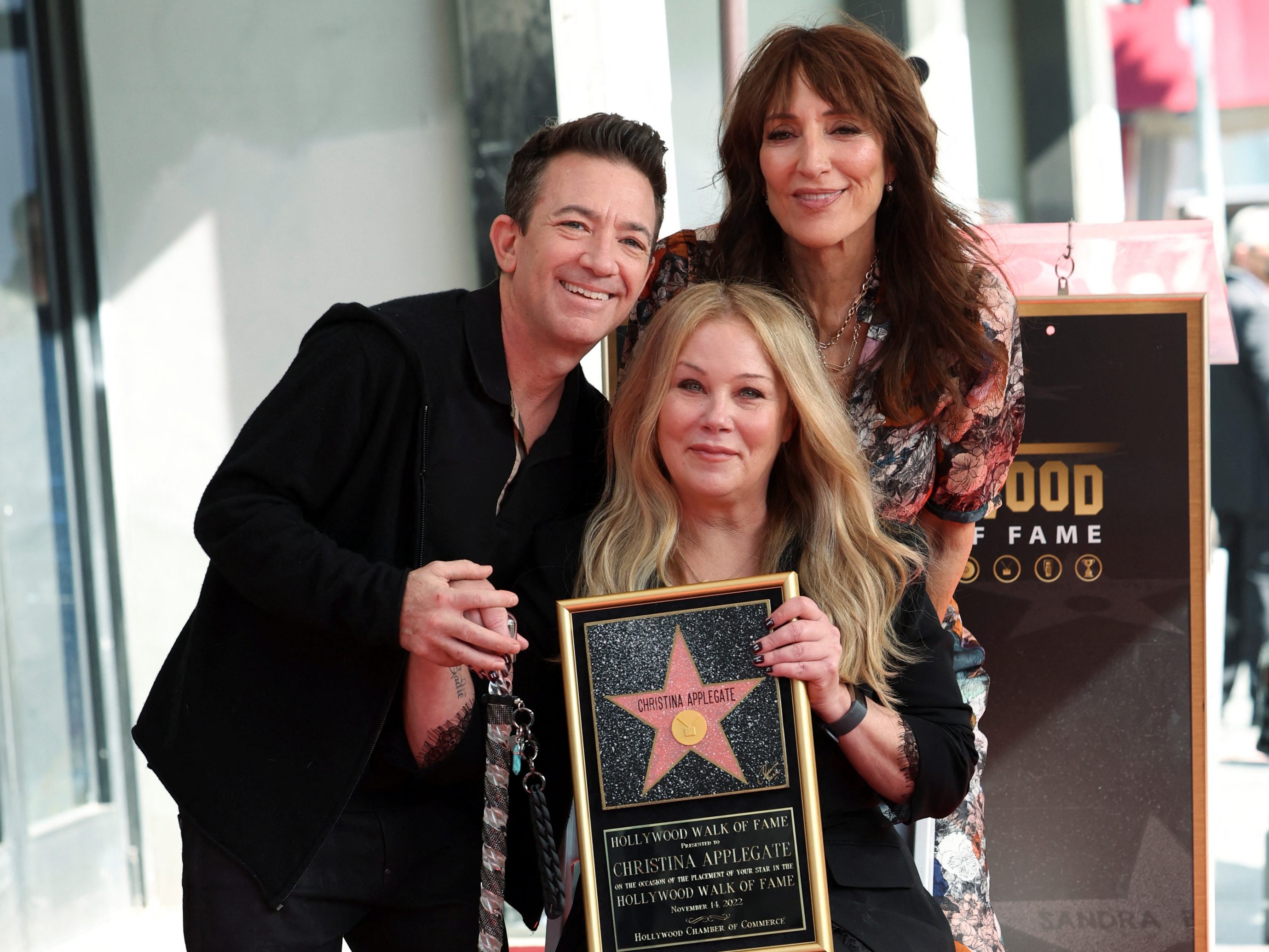 Christina Applegate erhielt einen Stern auf dem "Walk of Fame". Christina Applegate erhielt einen Stern auf dem "Walk of Fame".