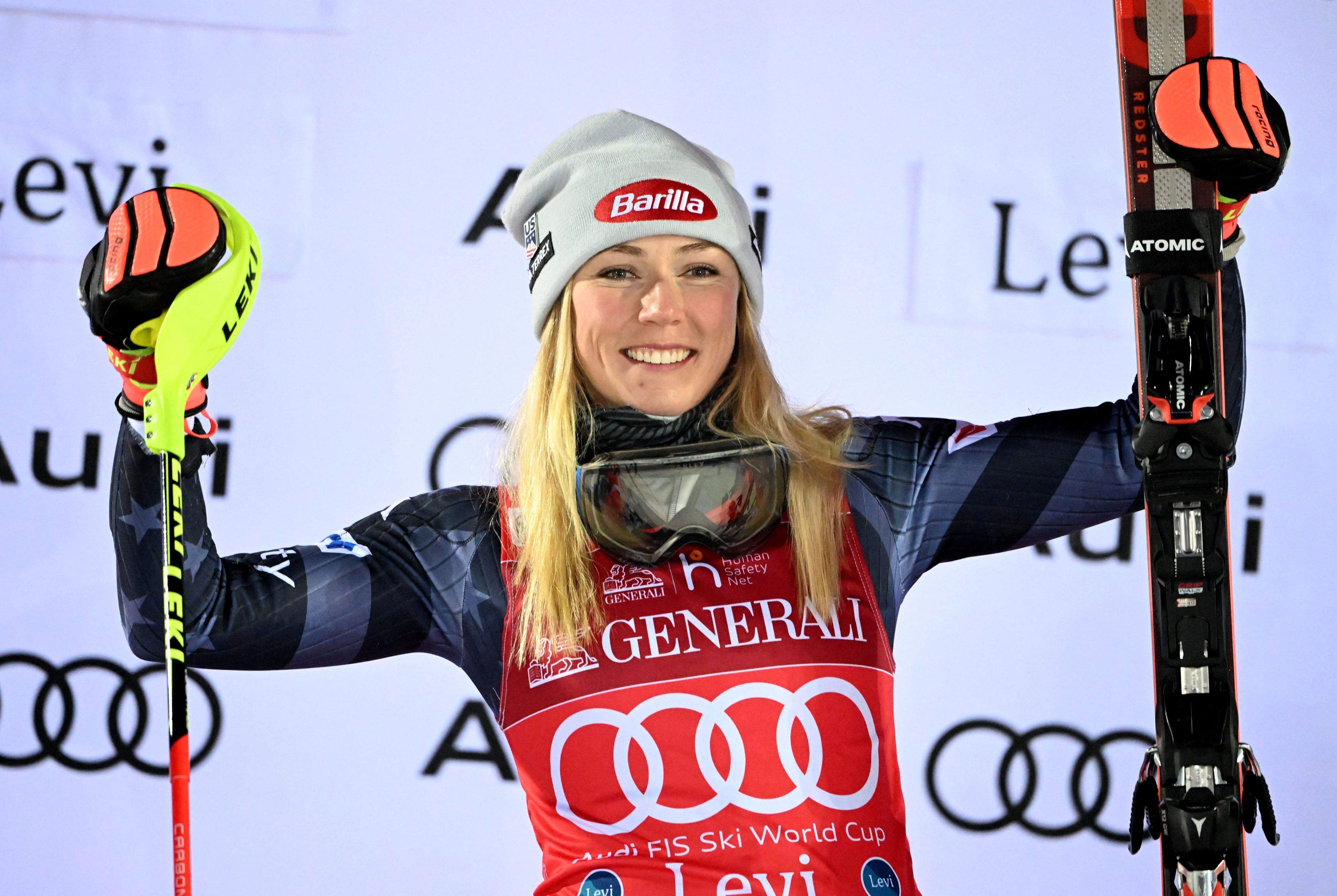 Mikaela Shiffrin (USA) wird versuchen, ihre fünffache Siegessträhne fortzusetzen. Mikaela Shiffrin (USA) wird versuchen, ihre fünffache Siegessträhne fortzusetzen.