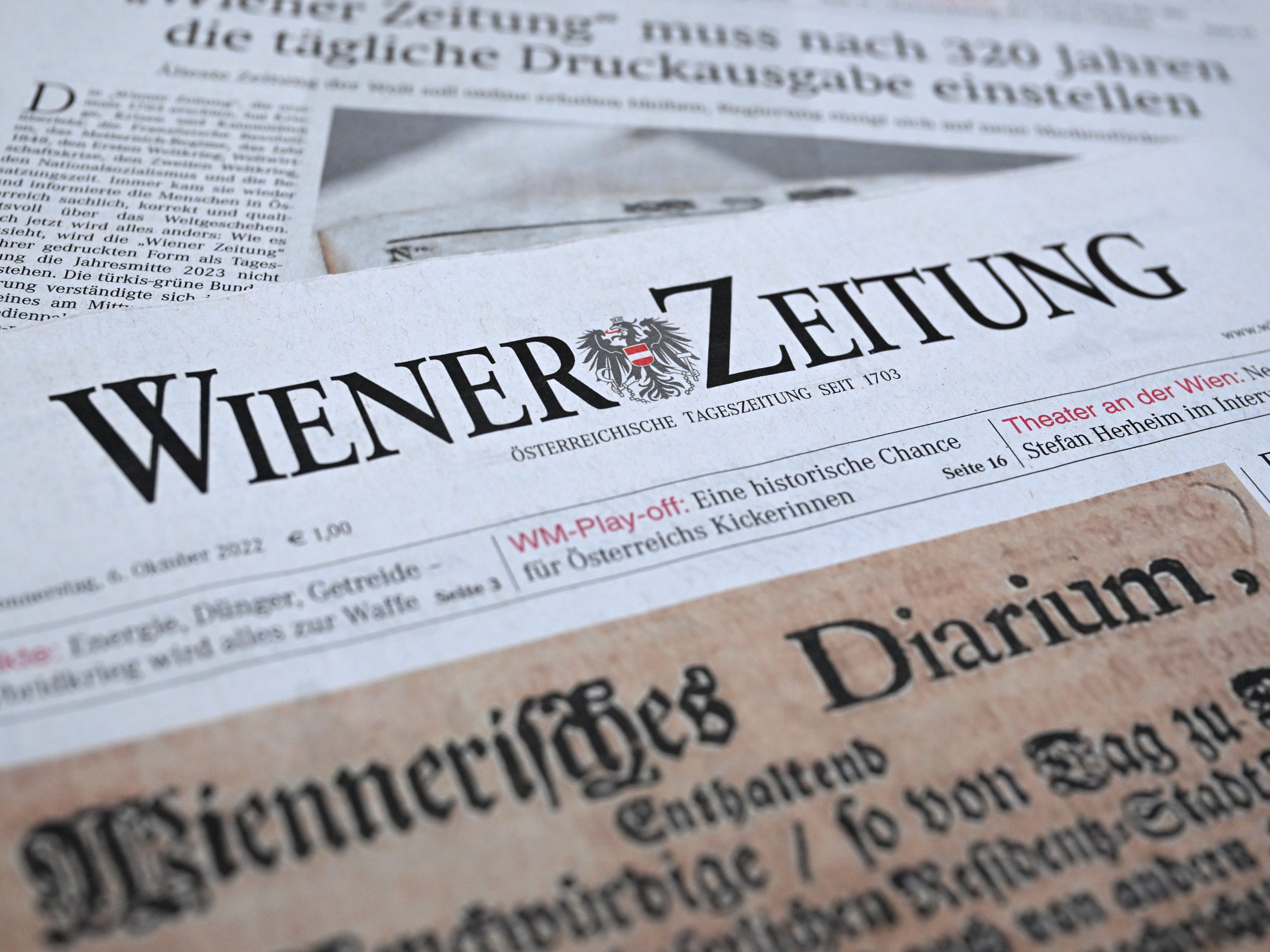 Der Gesetzentwurf zur "Wiener Zeitung" stößt auf Kritik. Der Gesetzentwurf zur "Wiener Zeitung" stößt auf Kritik.