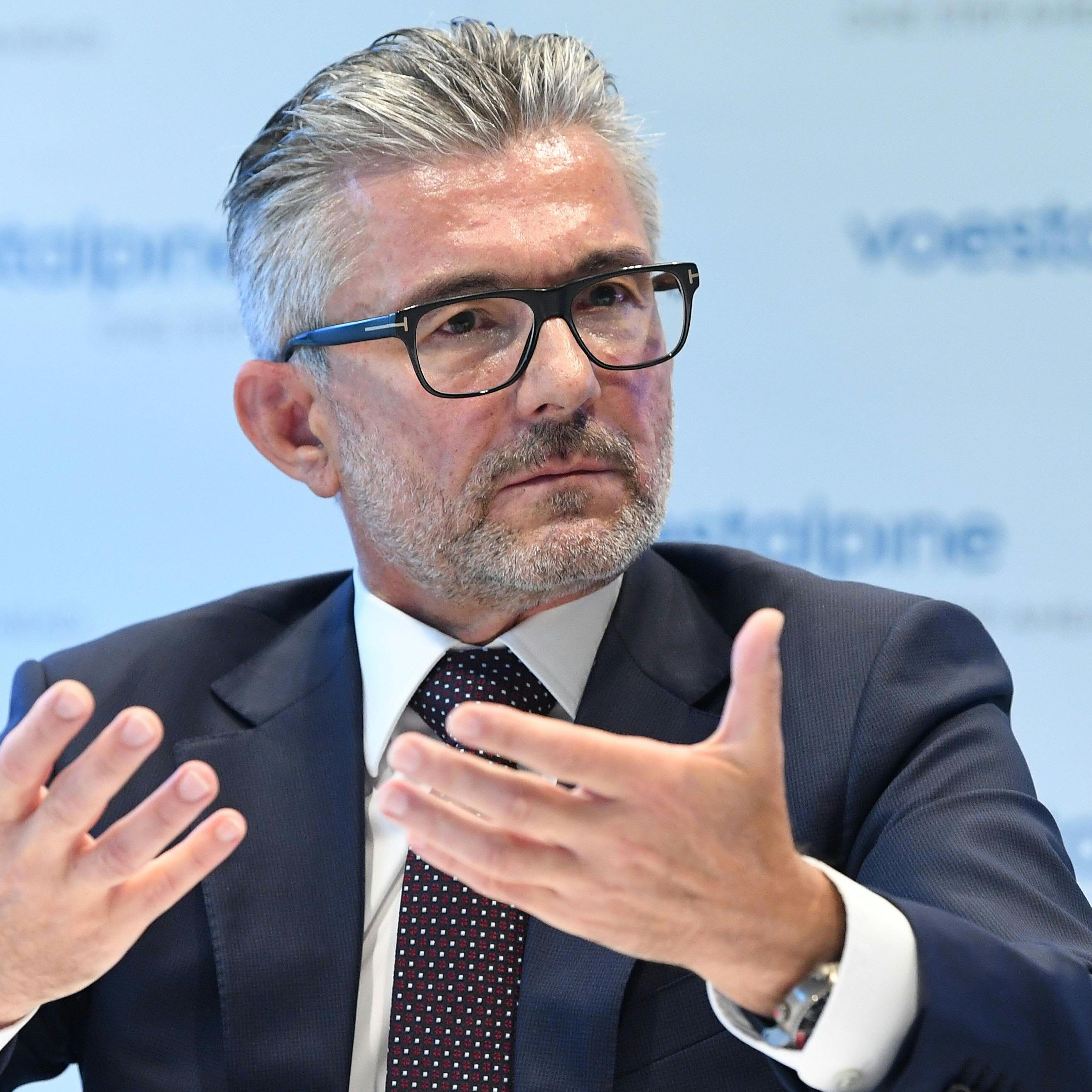 Für Voest-Chef Herbert Eibensteiner kommen die Hilfen für Firmen zu langsam.