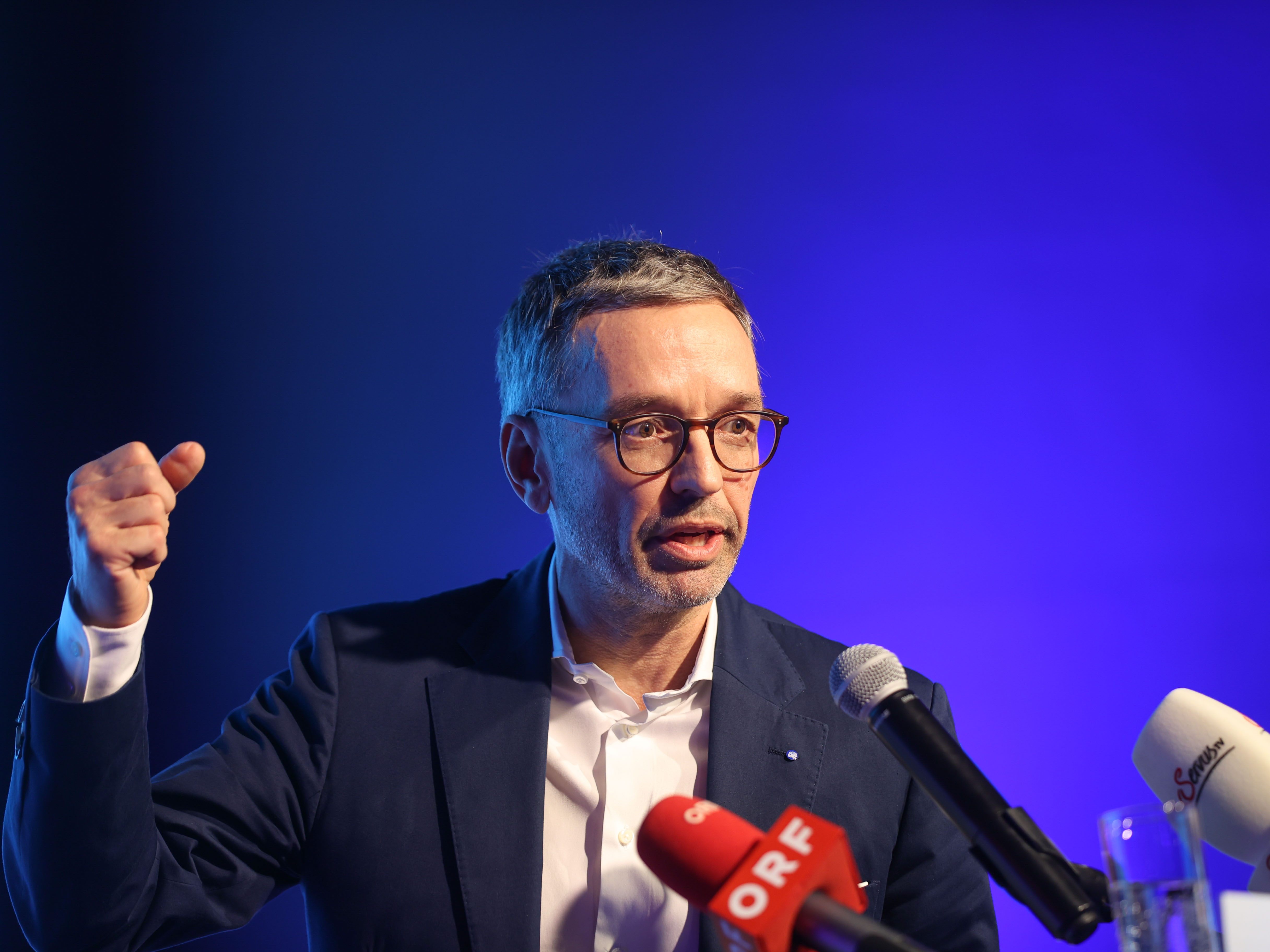 Einmal mehr mit klarer Rhetorik: Herbert Kickl.