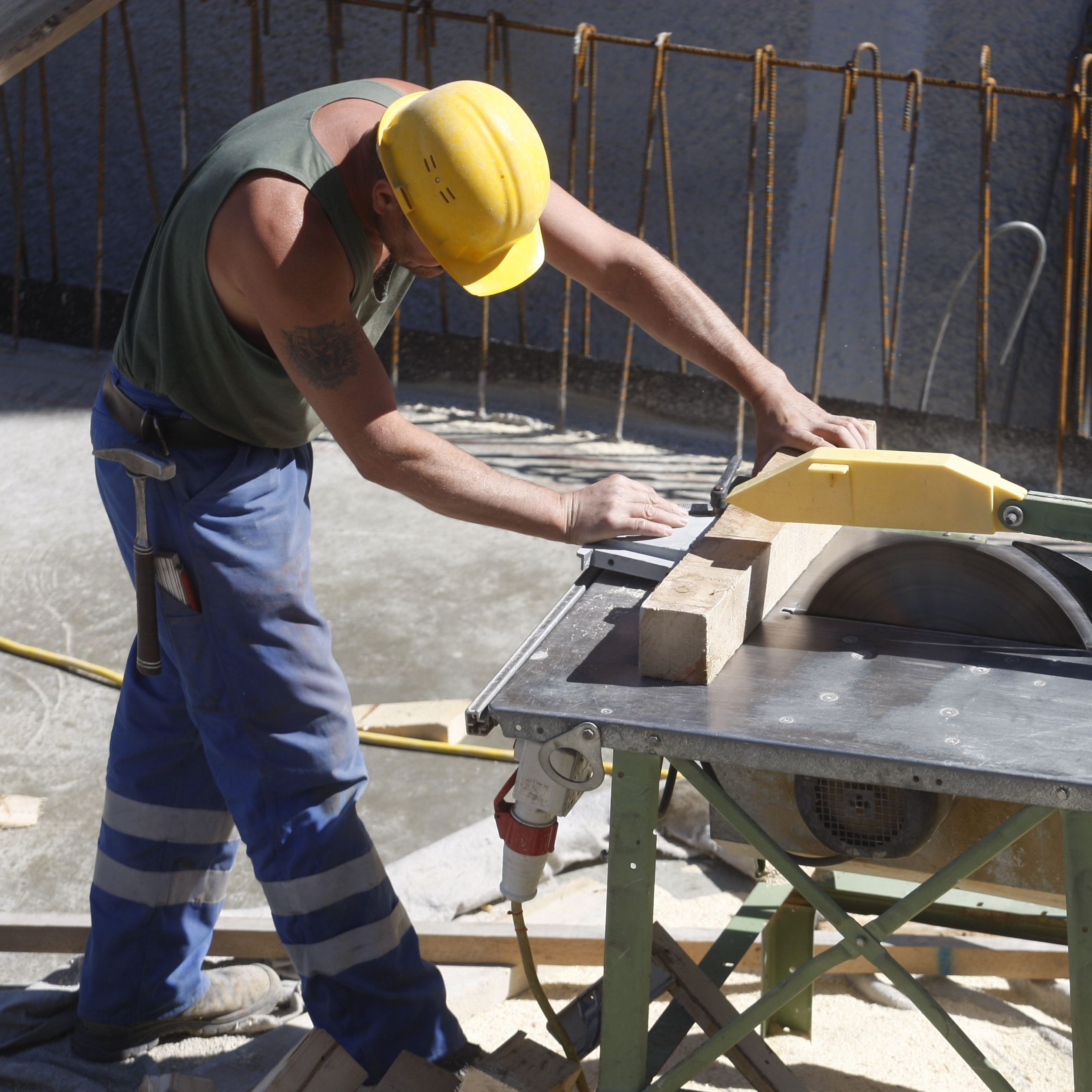 Die Baubranche hat aufgrund der Teuerung schwer zu kämpfen.