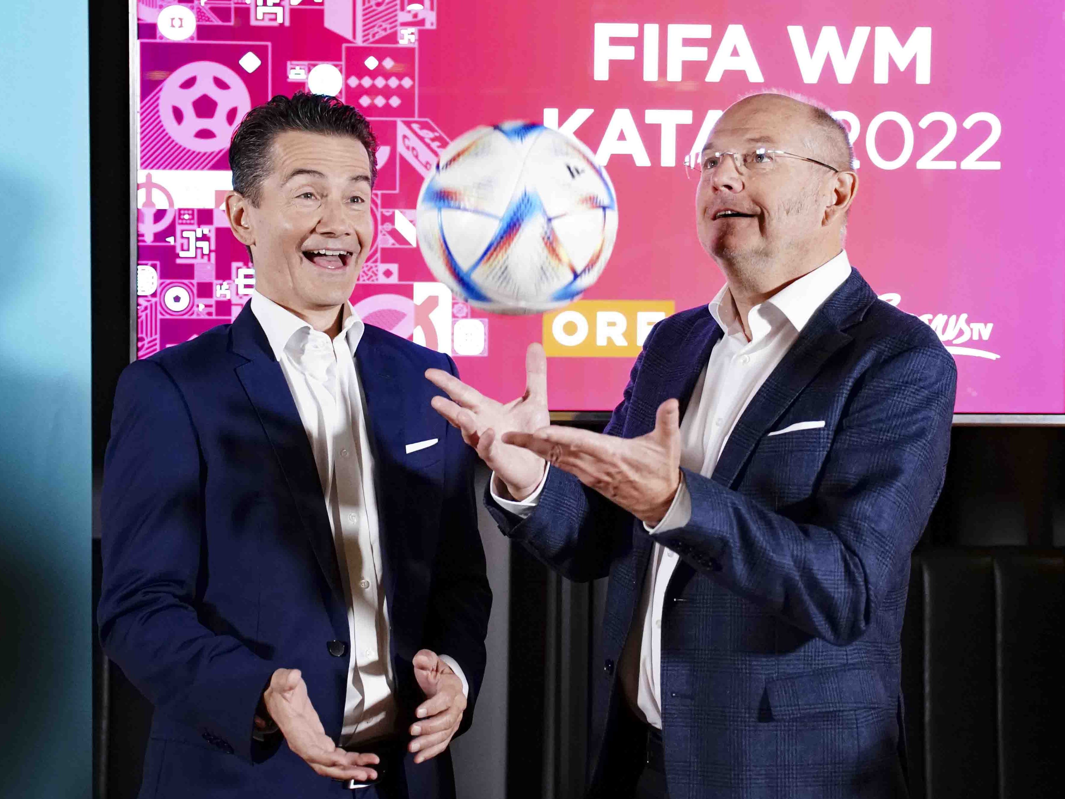 Diese Sender übertragen die Spiele der Fußball-WM 2022 live - Fußball-WM vienna