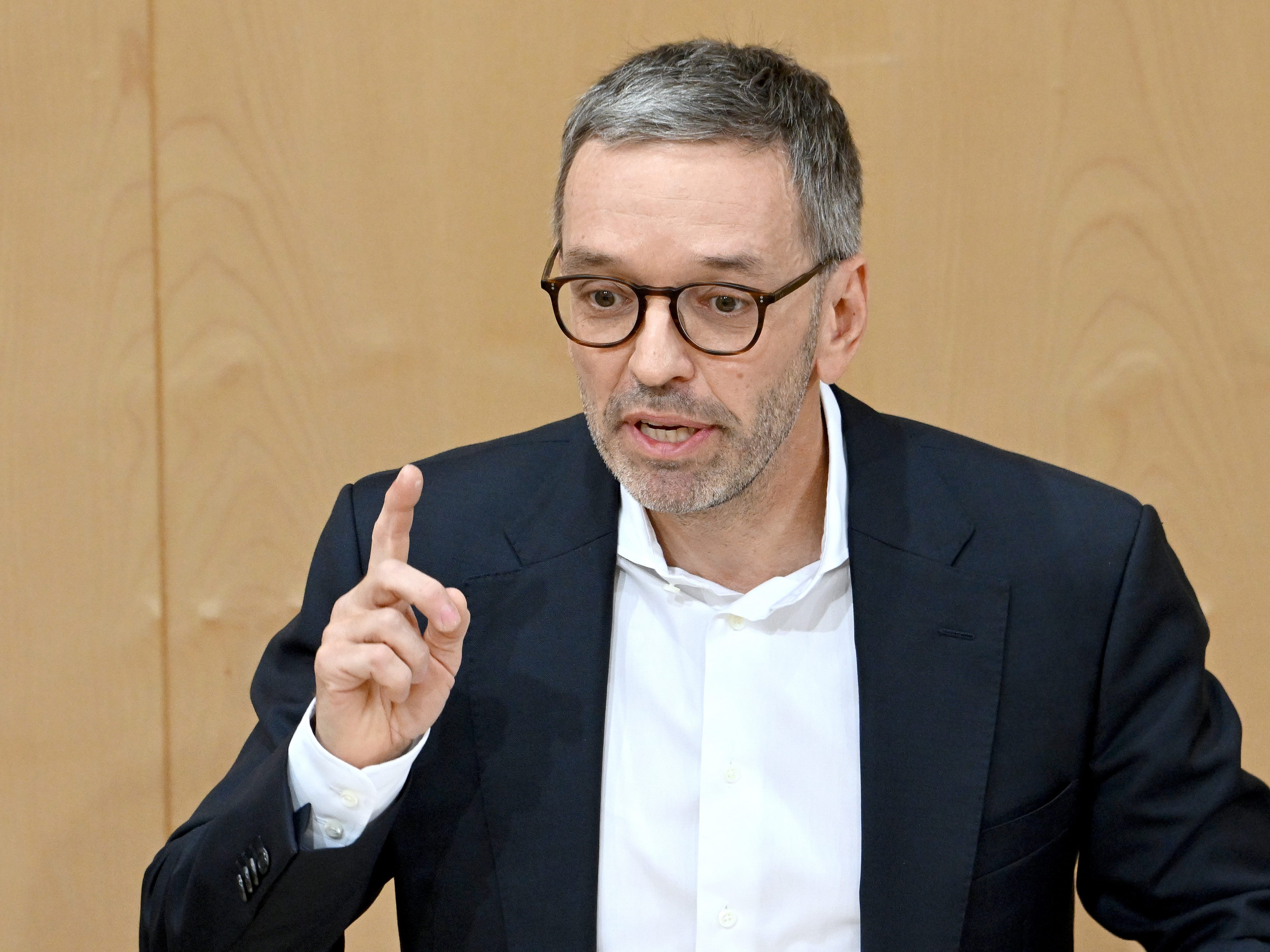 Kritik kam von FPÖ-Chef Kickl. Kritik kam von FPÖ-Chef Kickl.