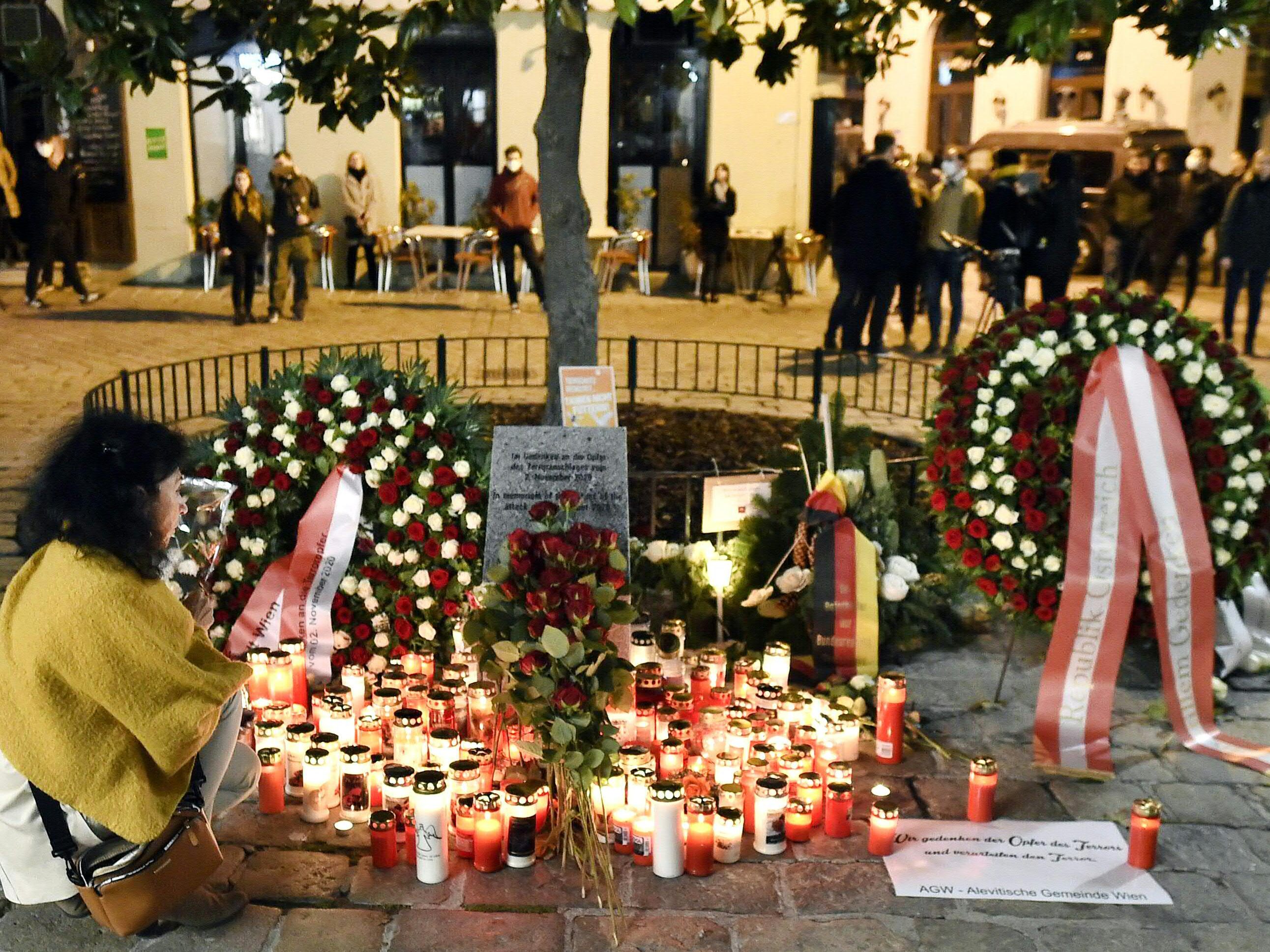 Am Mittwoch jährt sich zum zweiten Mal der Terroranschlag in Wien. Am Mittwoch jährt sich zum zweiten Mal der Terroranschlag in Wien.