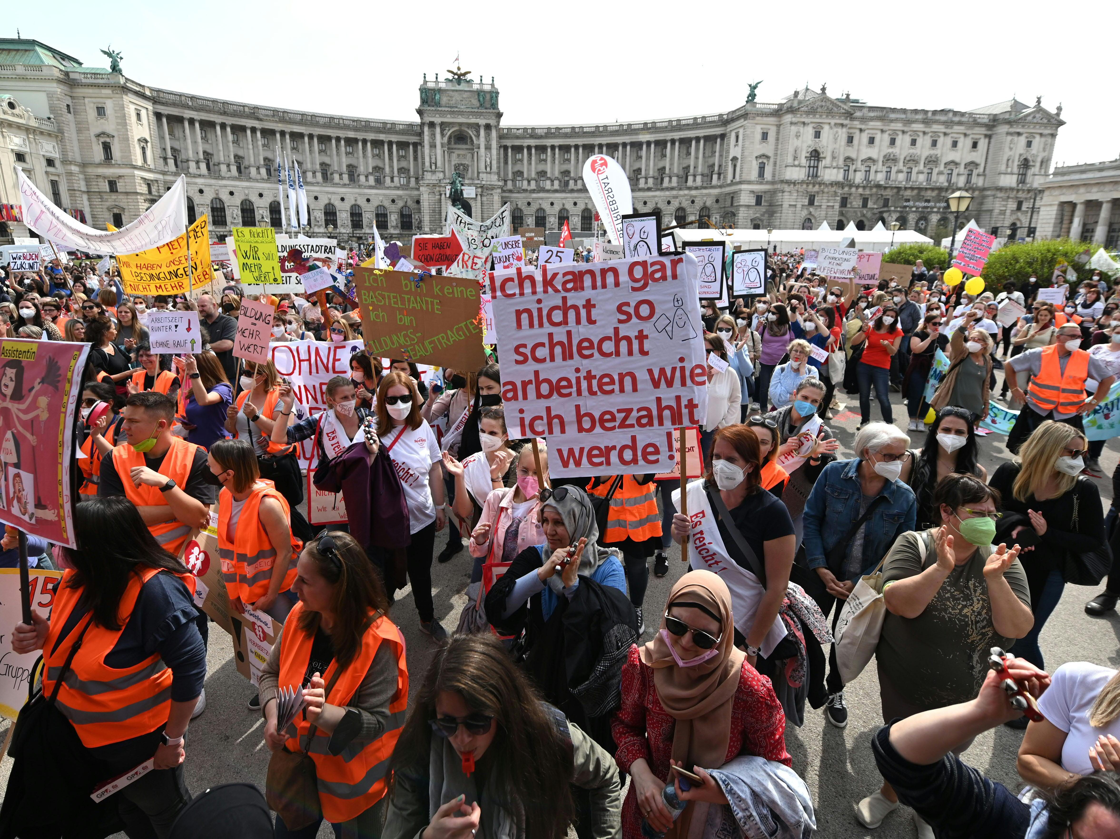 Am Dienstag will das Bildungspersonal in Wien-Mariahilf streiken.
