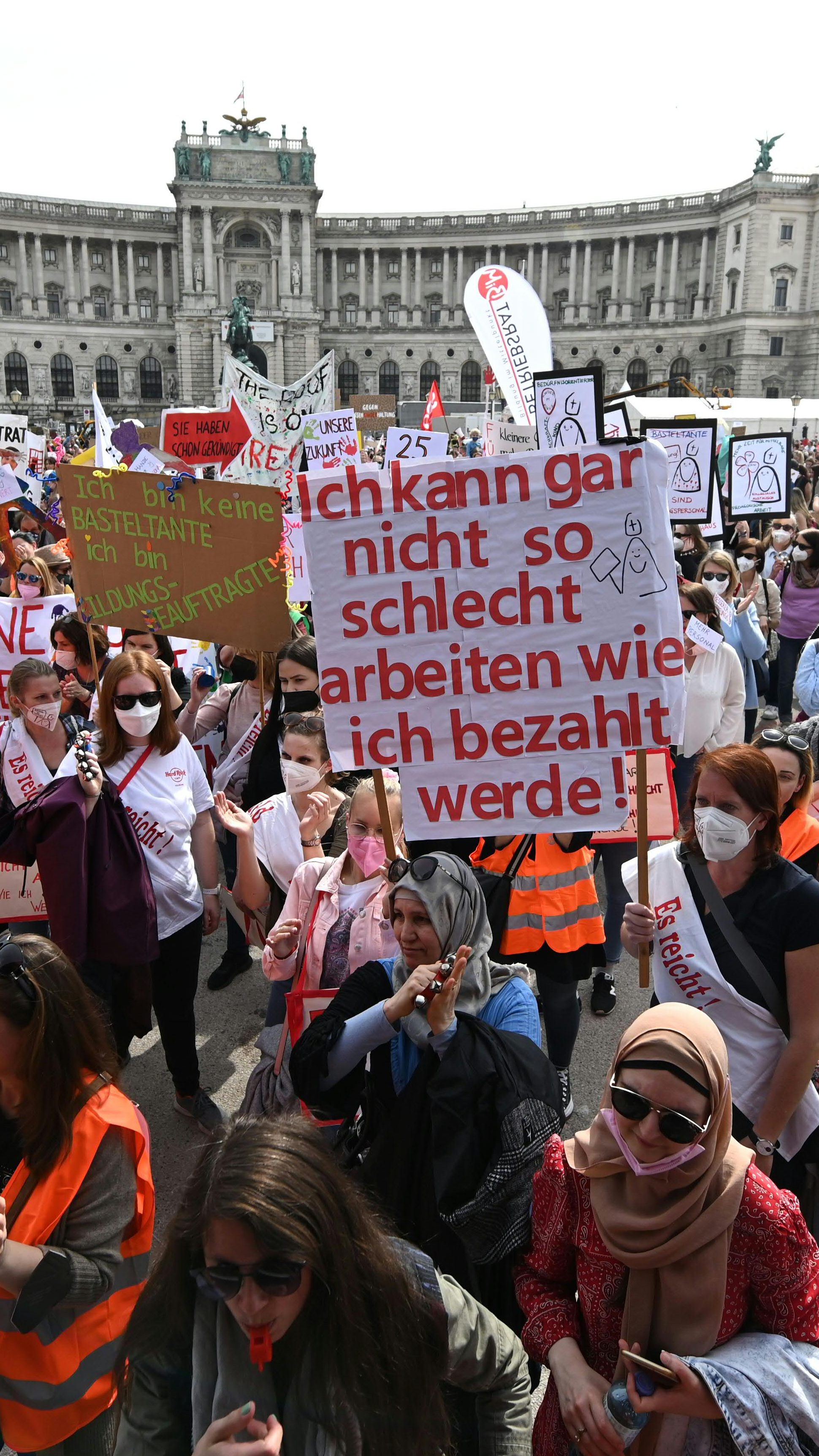 Am Dienstag will das Bildungspersonal in Wien-Mariahilf streiken.