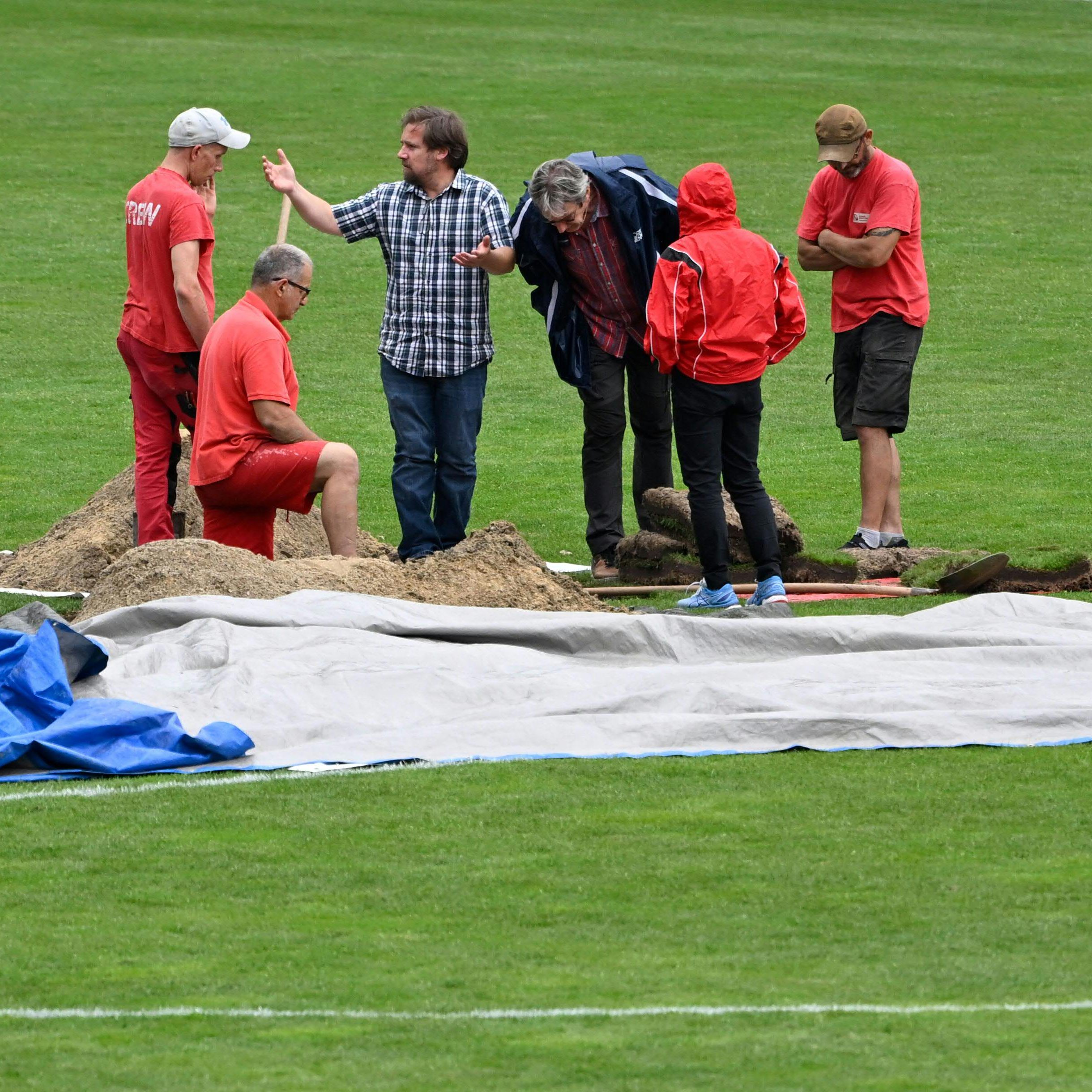 Die Ursache für das Rasenloch im Wiener Ernst-Happel-Stadion ist nun final geklärt.