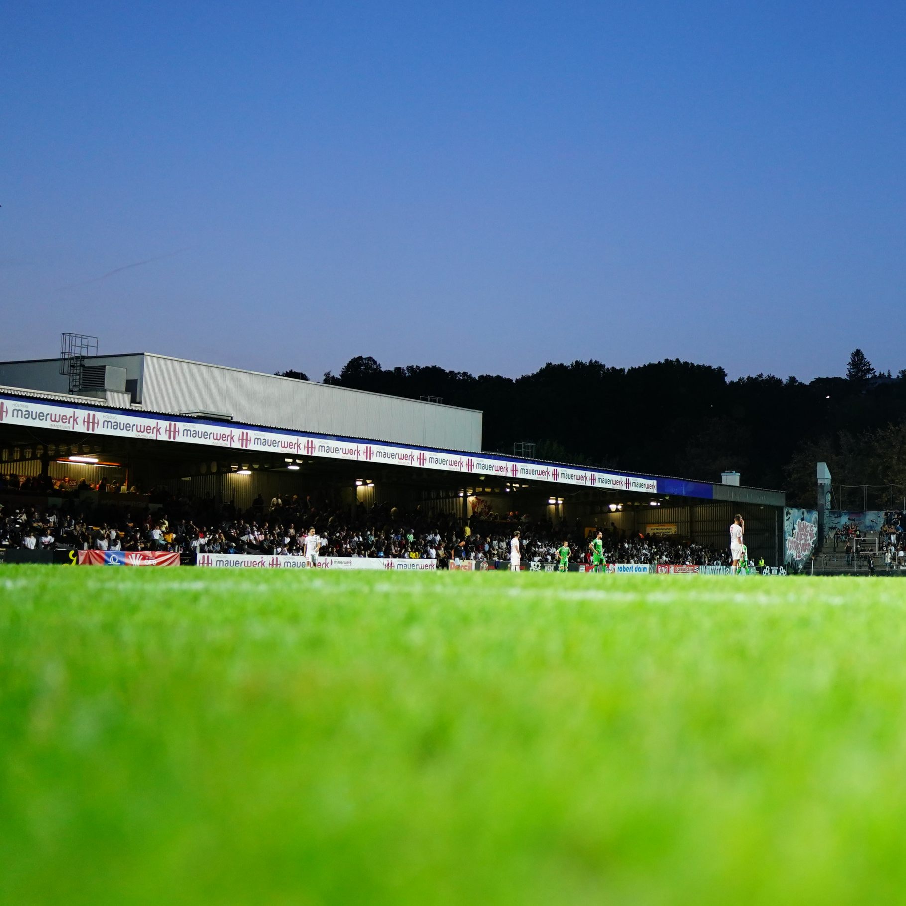 Wiener Sport-Club hat sein Stadiondach verloren.