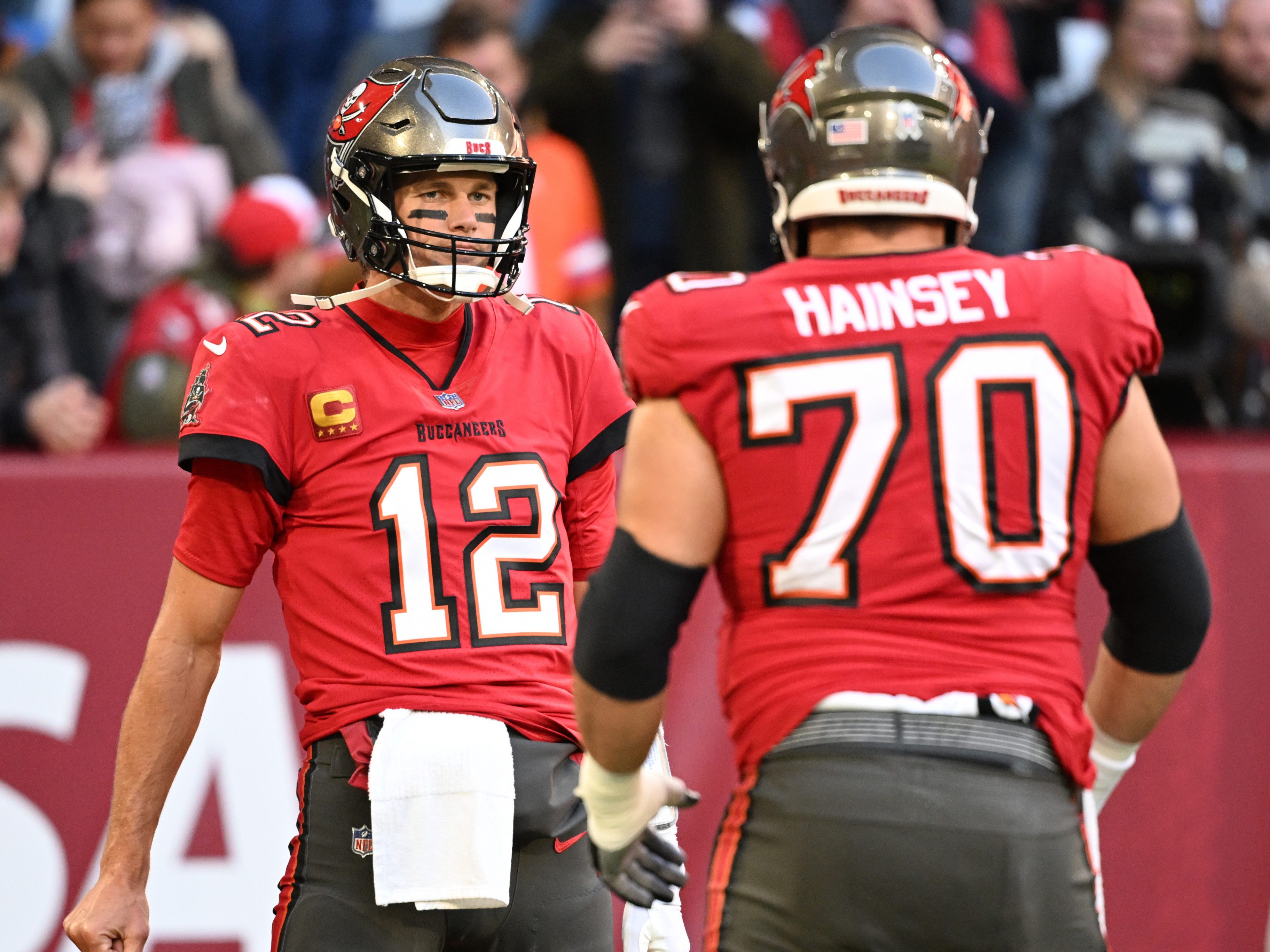 Die Tampa Bay Buccaneers holen sich den Sieg in München. Die Tampa Bay Buccaneers holen sich den Sieg in München.