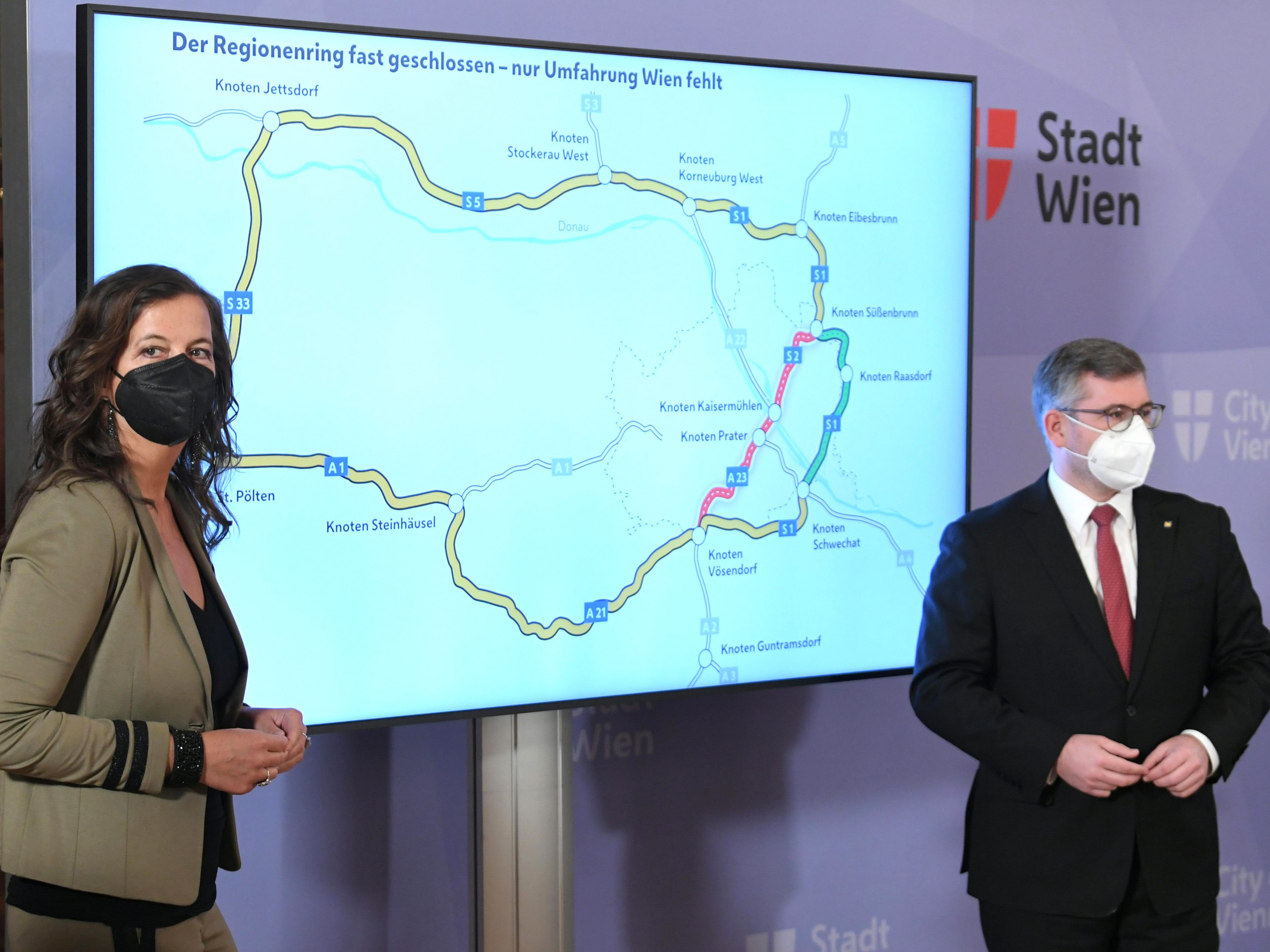 Das Land Niederösterreich und Verkehrslandesrat Ludwig Schleritzko pochen auf die Umsetzung des Lobautunnels.