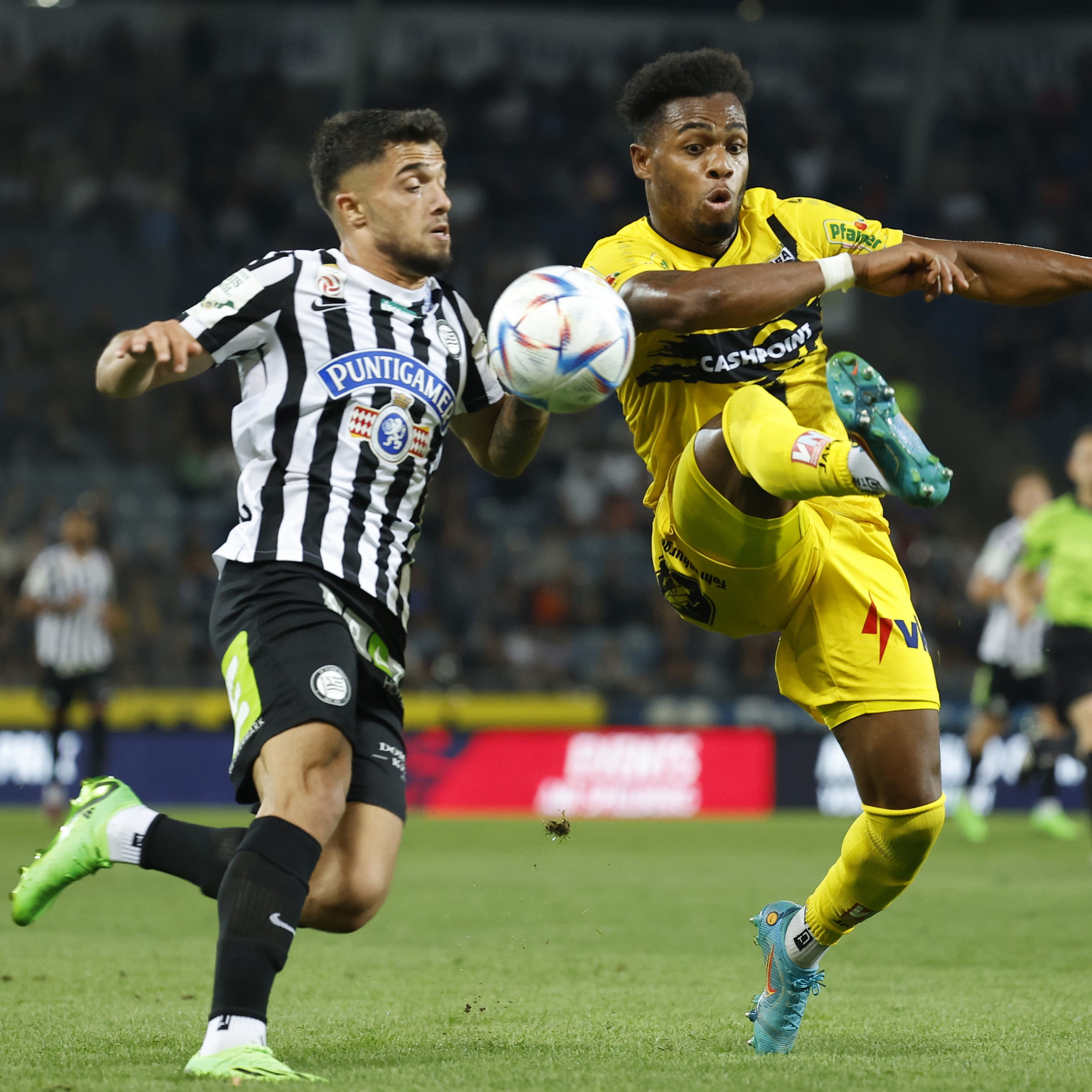 Im August besiegte Sturm Graz den SCR Altach 4:0. Den Live-Ticker zum Spiel am Sonntag gibt es hier.