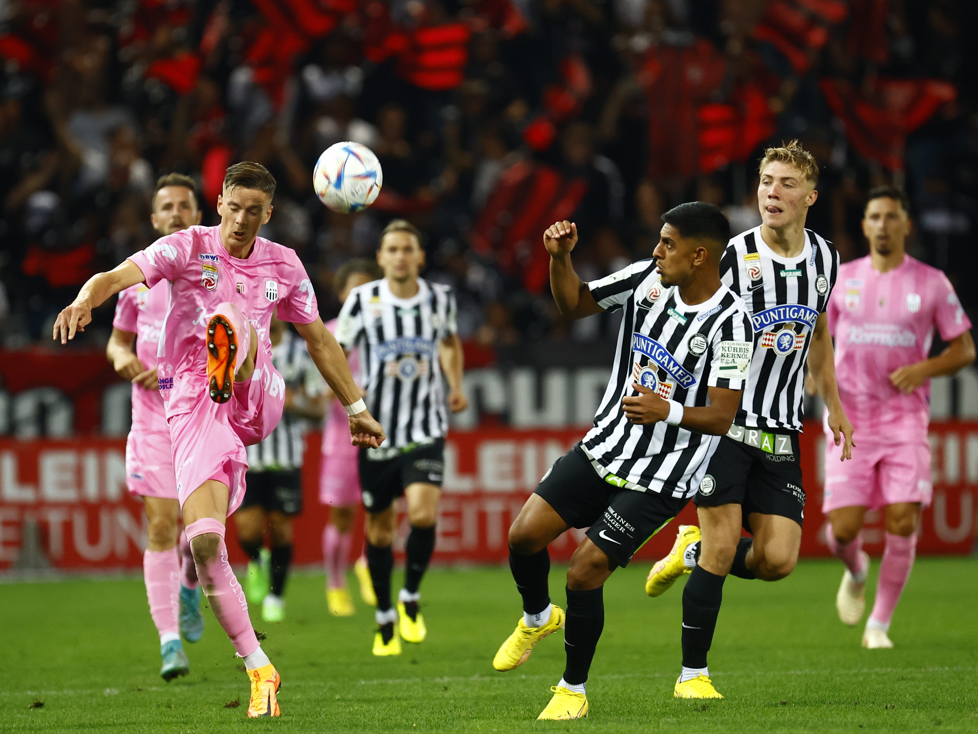 LIVE-Ticker zum Spiel LASK Linz gegen Sturm Graz ab 17.00 Uhr.