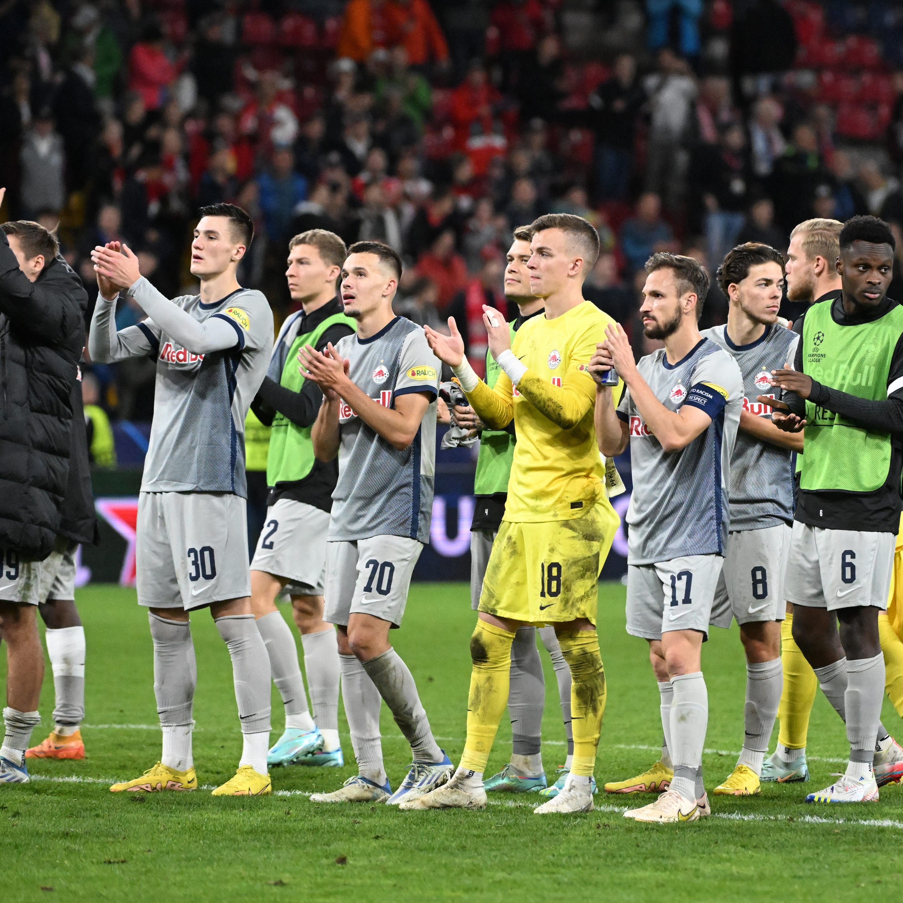 Europa League: Salzburg spielt gegen AS Roma.