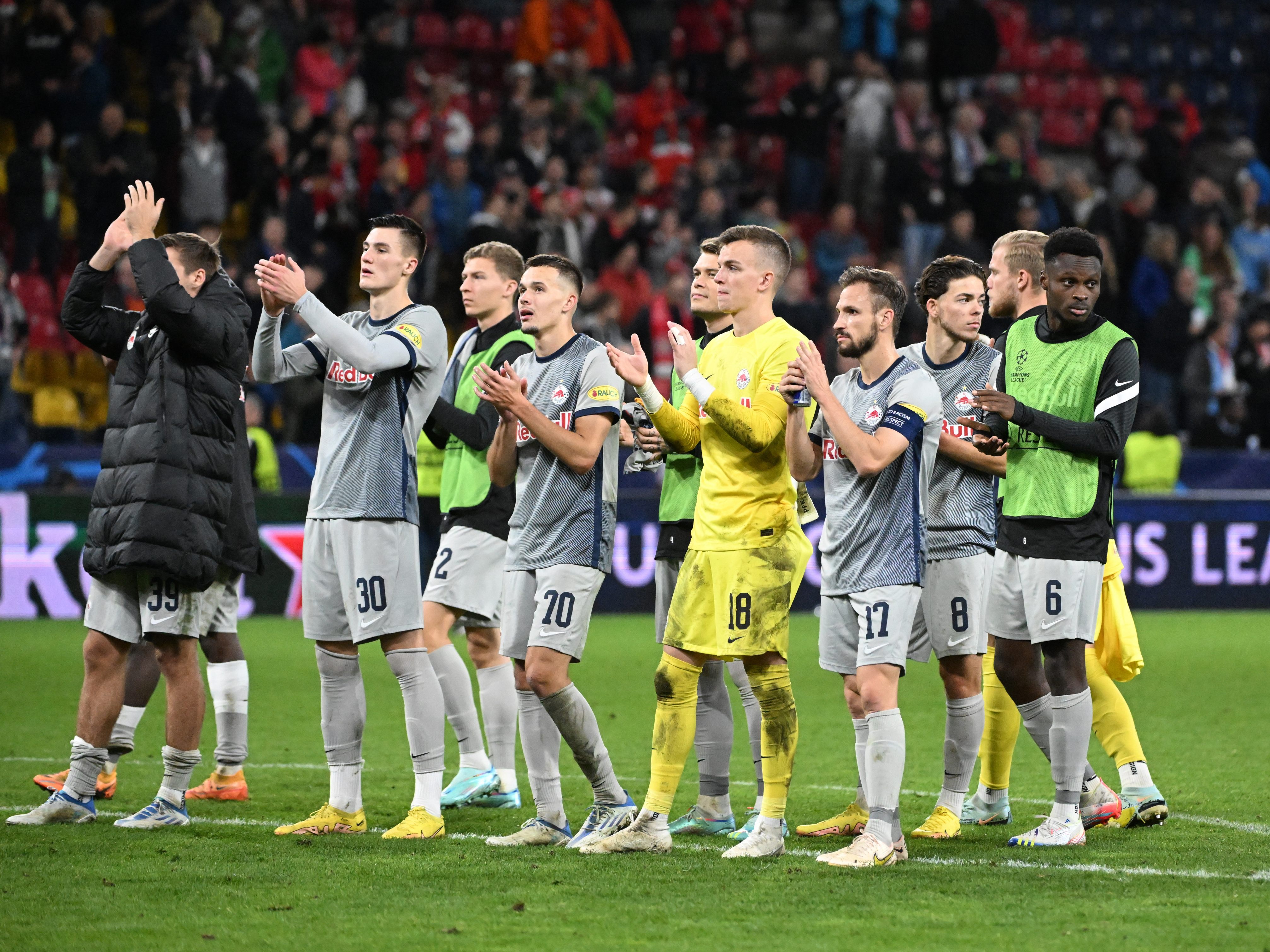 Europa League: Salzburg spielt gegen AS Roma.