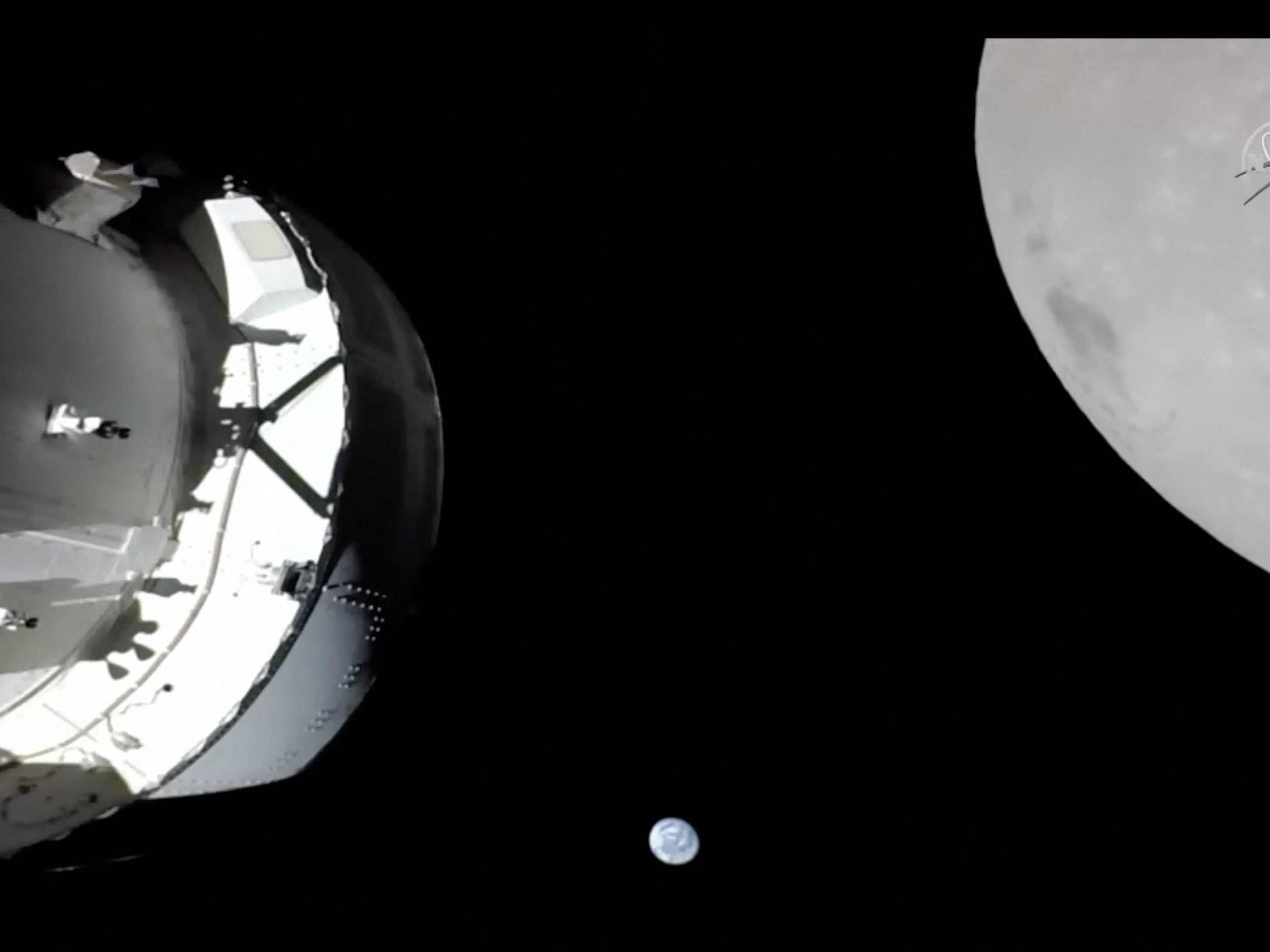 Die Mission "Artemis 1" startete vergangene Woche in Richtung Mond. Die Mission "Artemis 1" startete vergangene Woche in Richtung Mond.