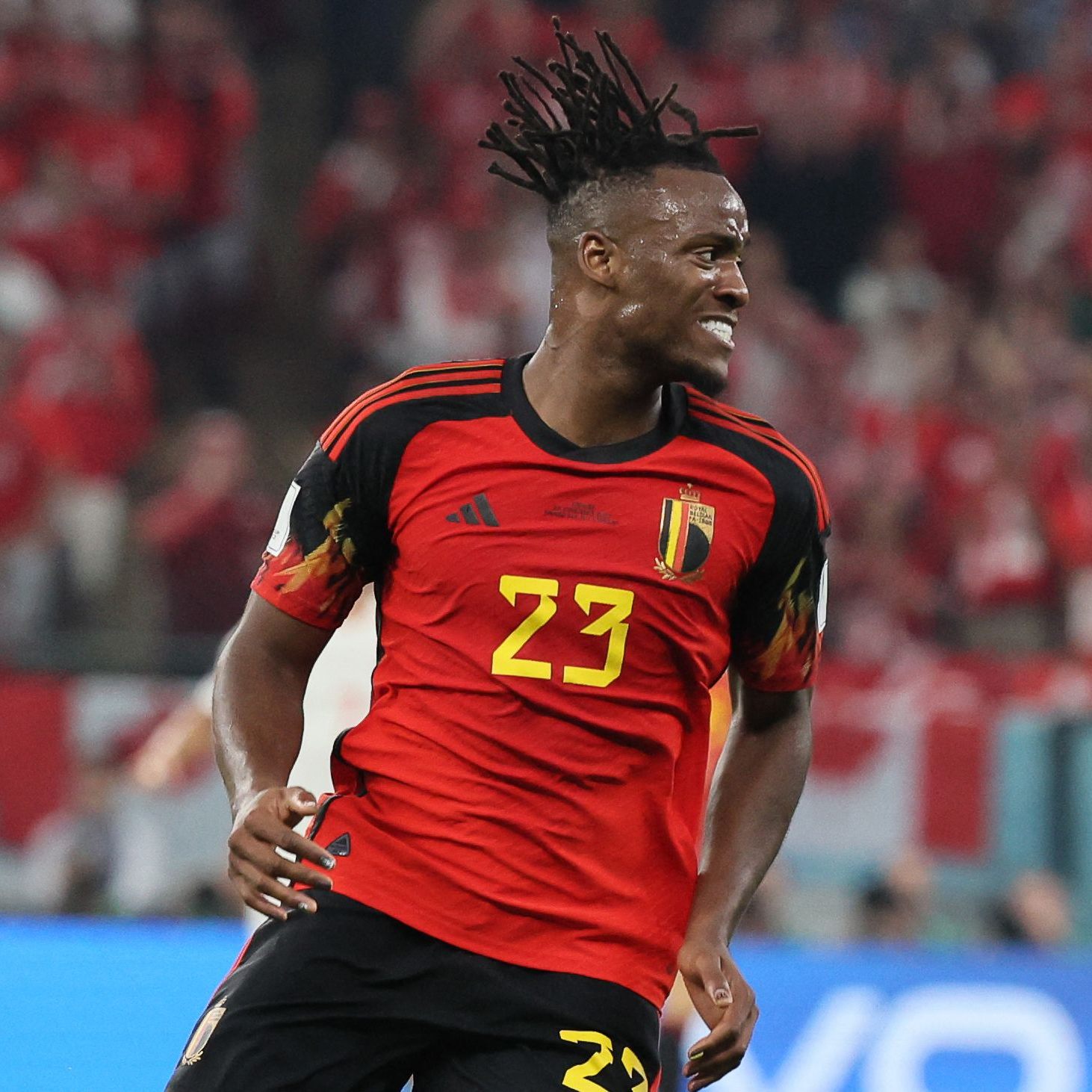 Batshuayi erzielte das einzige Tor des Spiels für Belgien.